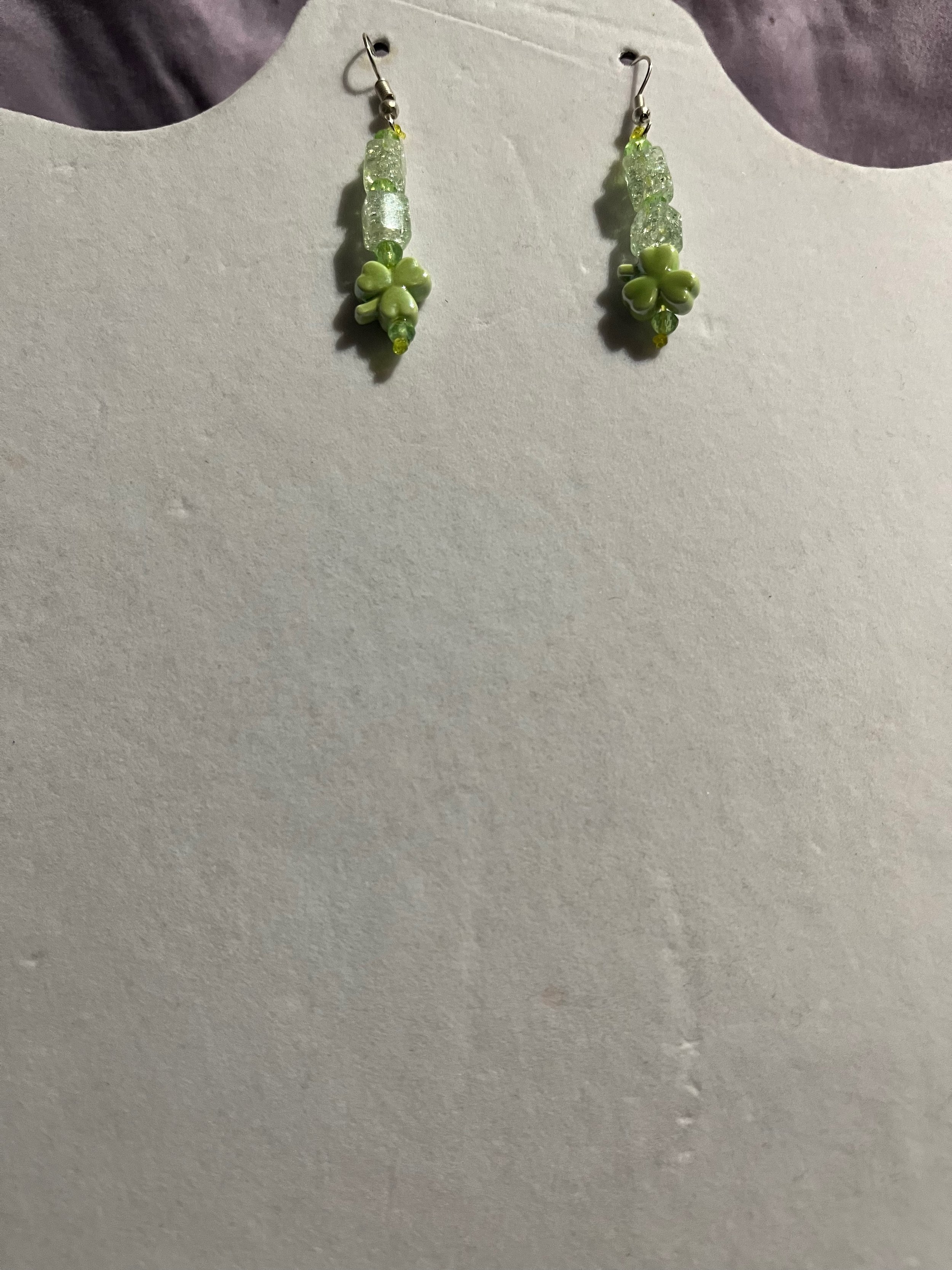 Green Sparkle Shamrock