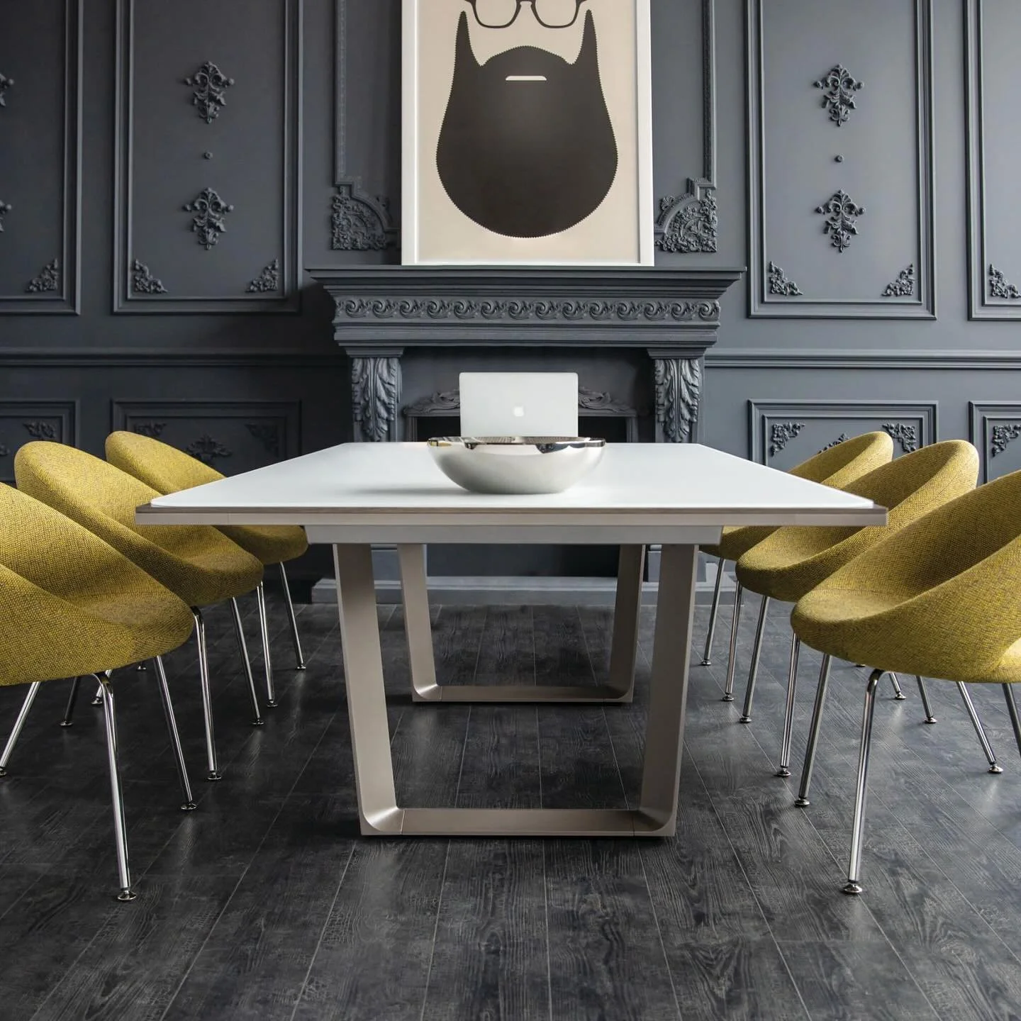 Craftsmanship, technology, power and function are the legs that stand beneath the diverse offering that is @teknion’s C+D Conference Table. This large-scale conference table is a must-have in every boardroom, bringing an artisanal lens while ad