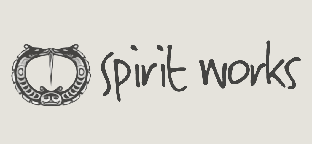 Spirit Works logo on a light background.