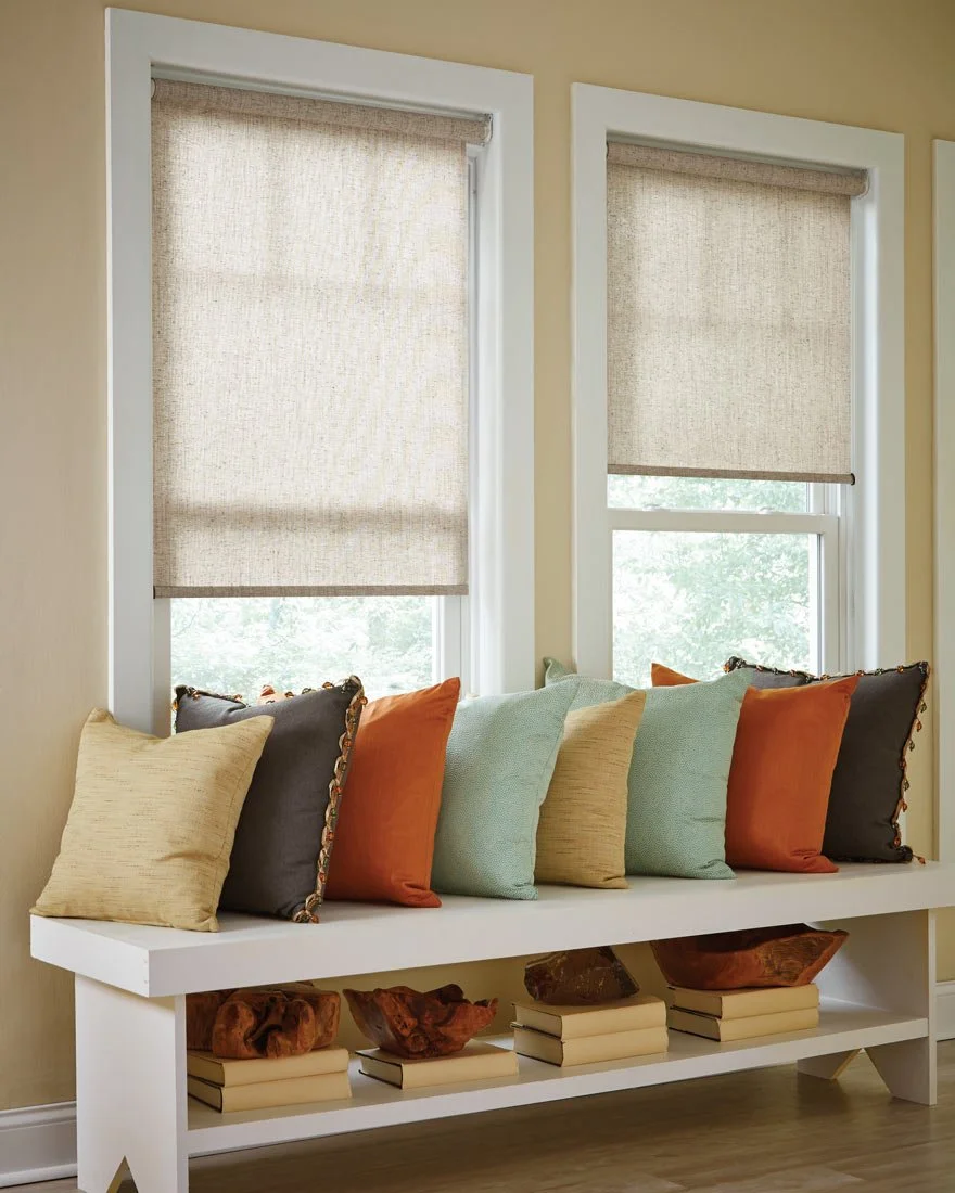 decor matching roller shades