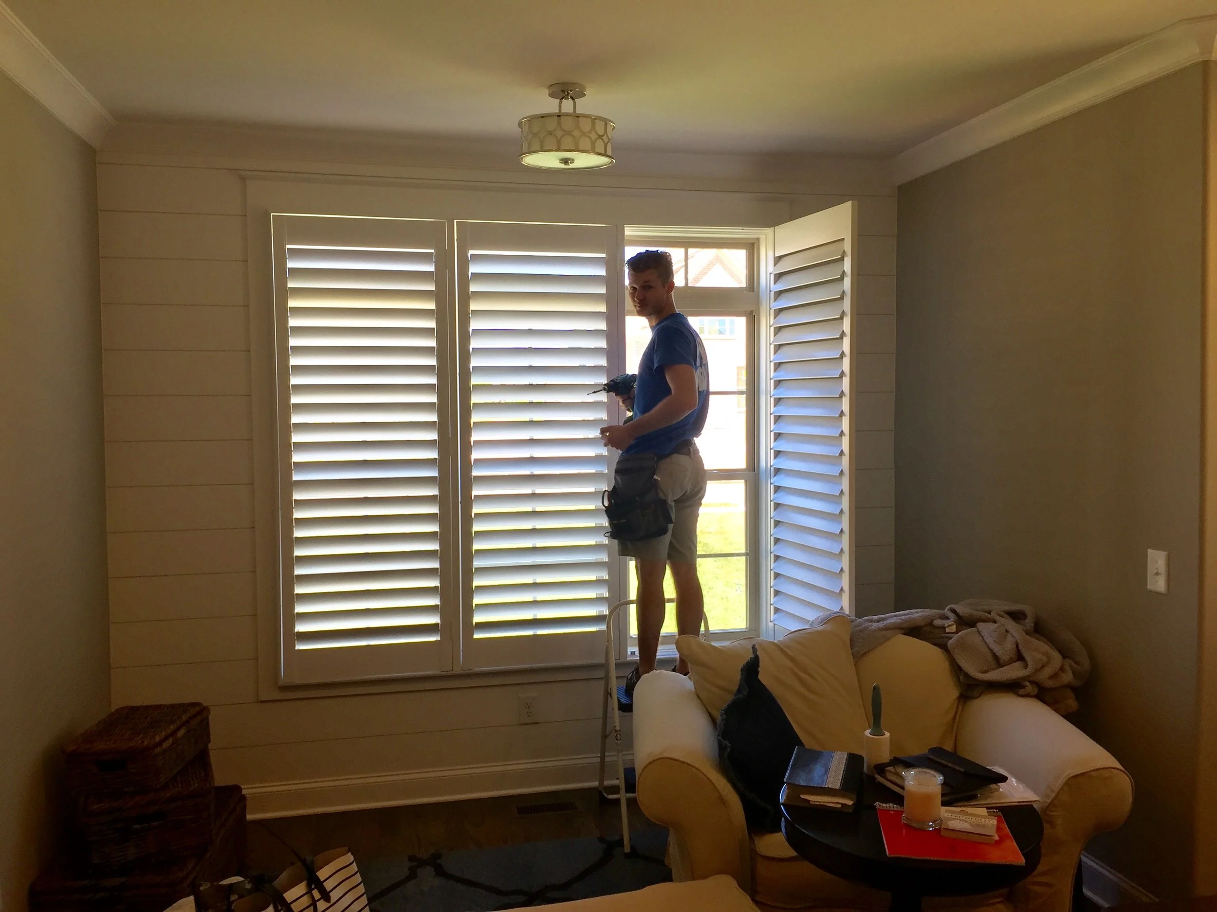 Shutter louver replacement