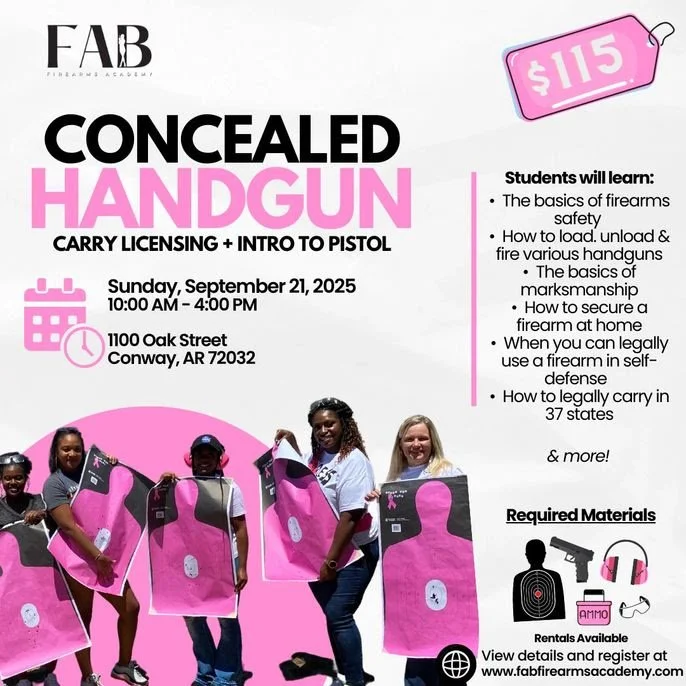 FAB Firearms Academy Concealed Carry License Class
