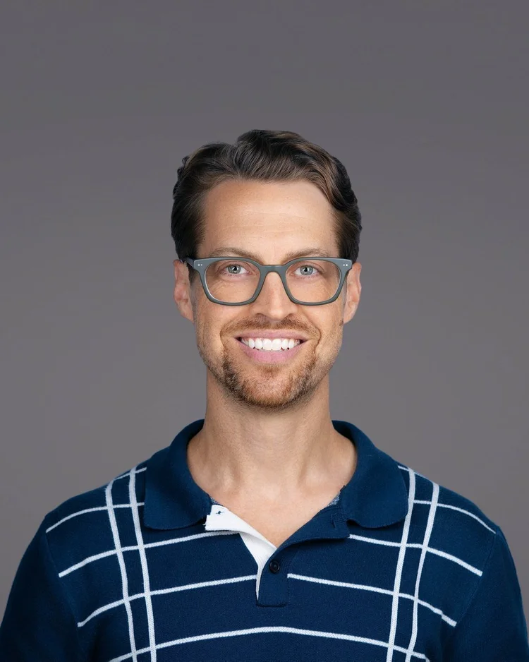 Corporate team headshot 1 of 6, matching gray backdrop, photographed on-site by Steven B Studios in the East Bay