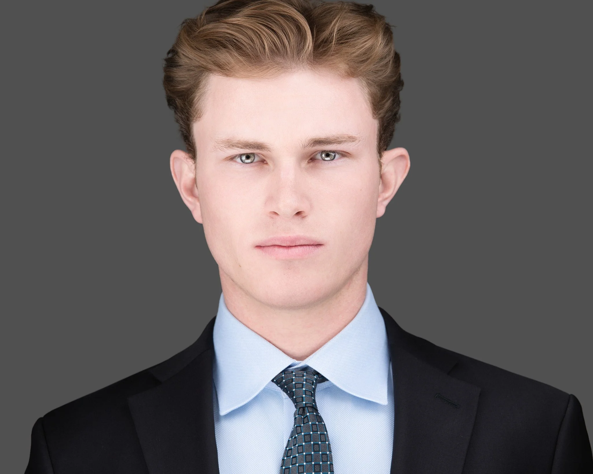 

Professional headshot of a young East Bay executive in suit and tie — Steven B Studios, Lafayette CA