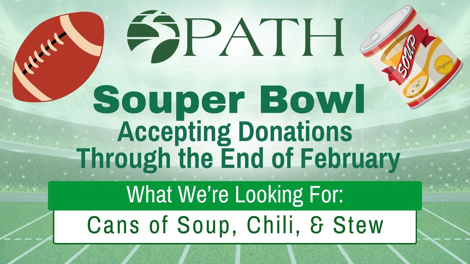 PATH Souper Bowl Drive