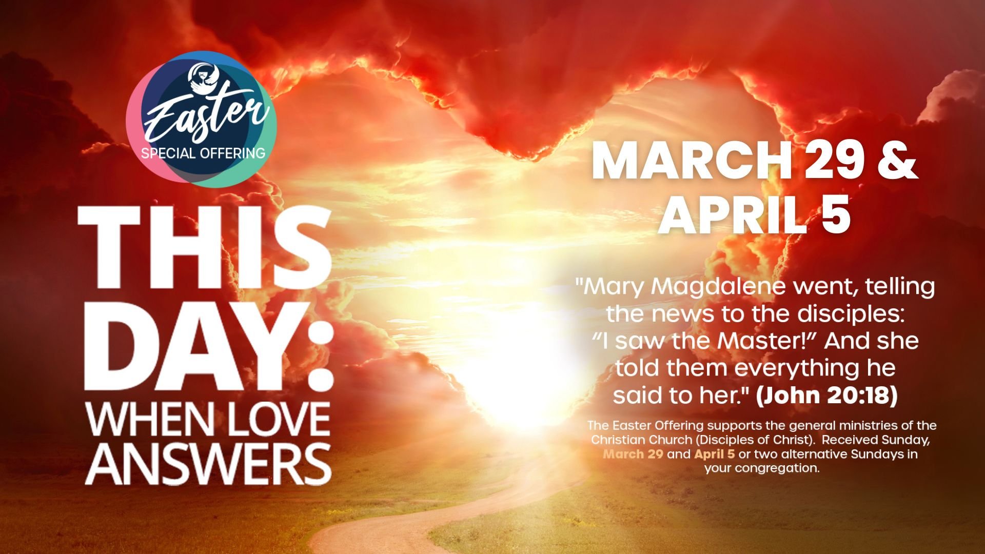 2026 Special Easter Offering