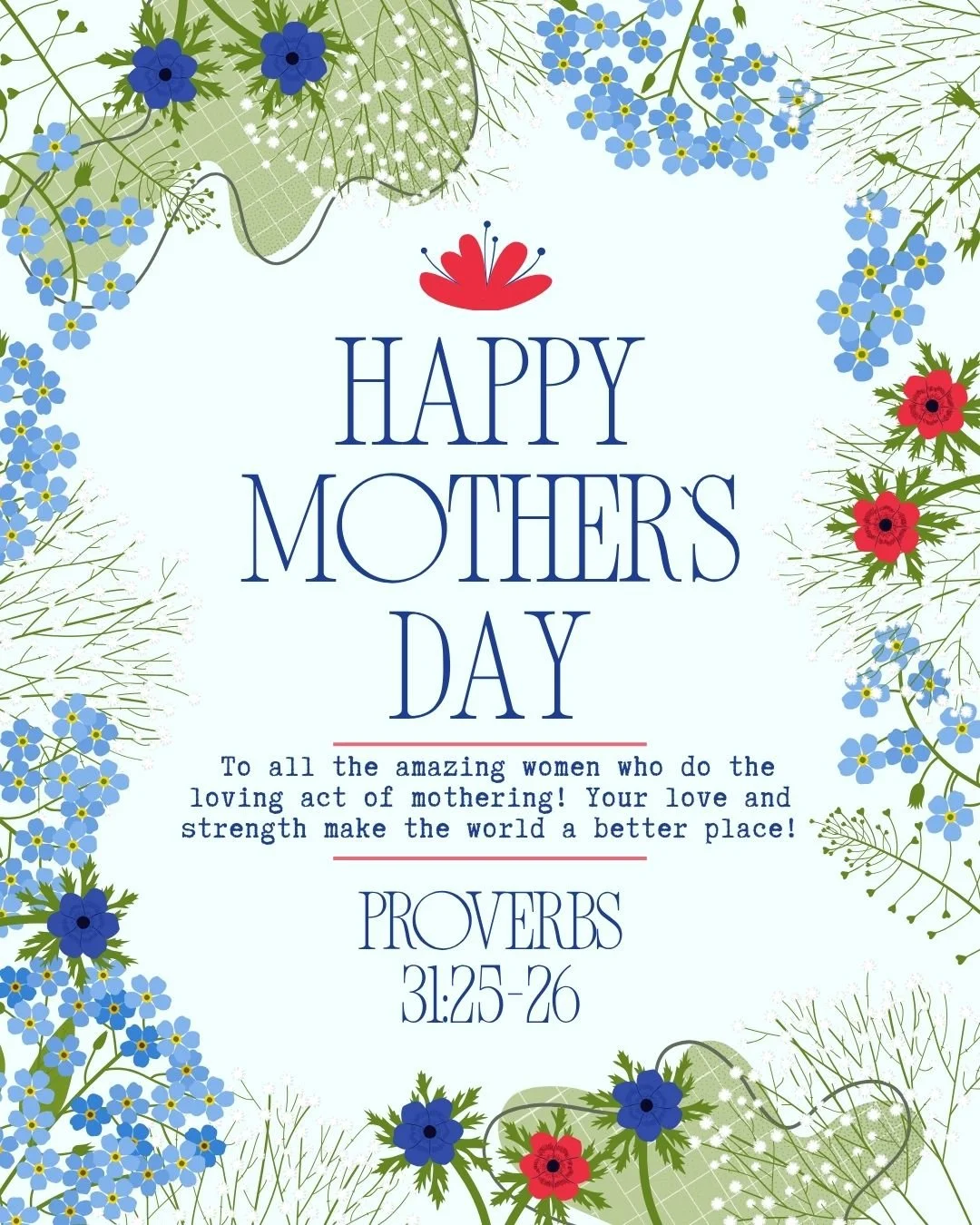 ❤️ Happy Mother's Day to the women in our lives who do the act of mothering!
 #mothersday #JesusLovesUsAll #ministry #tylertx #DisciplesOfChrist