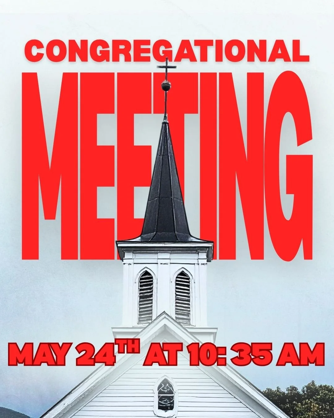 FCC family, don&rsquo;t forget to join us in Disciples Hall after worship this Sunday for our Congregational Meeting. We hope to see you there!