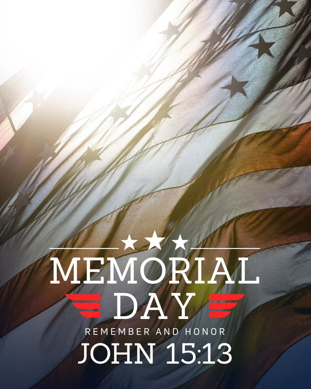 Greater love has no one than this: to lay down one&rsquo;s life for one&rsquo;s friends - John 15:13
Today we honor and remember those laid their life on line.