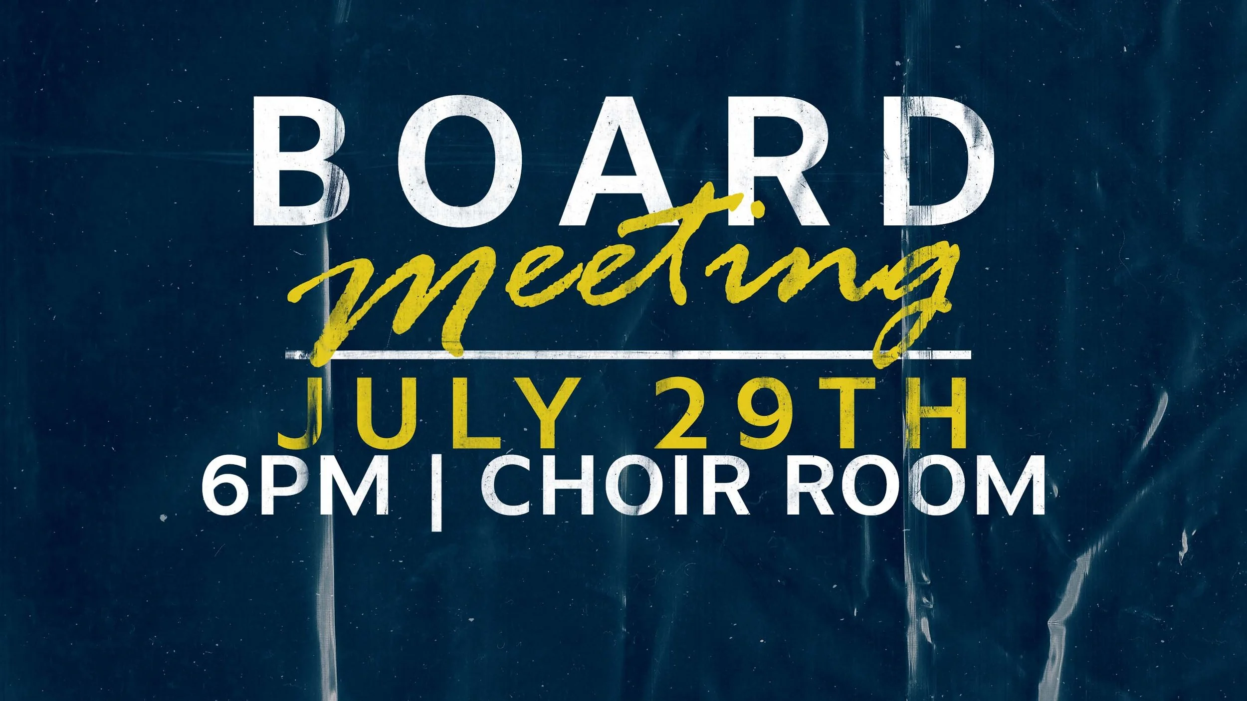 Board Meeting