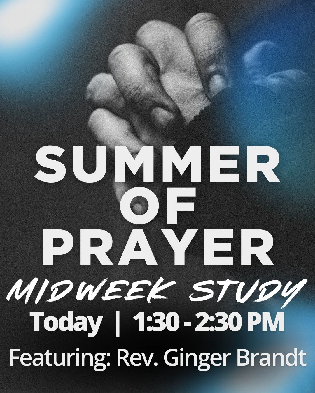 🌿🙏Looking for a moment of peace in the middle of your week?
This week, we're excited to hear from Rev. Ginger Brandt as she guides our discussion and reflection. Whether prayer comes naturally to you or you're looking for new ways to connect with G