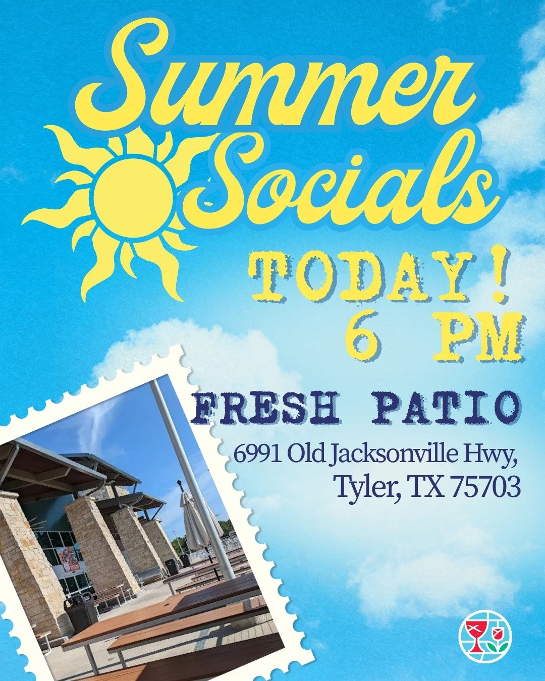 ☀️Join us for our next Summer Social at Fresh Patio this evening at 6:00 PM!
Fresh has something for everyone&mdash;burgers, BBQ, tacos, pizza, ramen, gelato, and more! Whether you're looking for dinner, dessert, or simply a chance to connect with fr