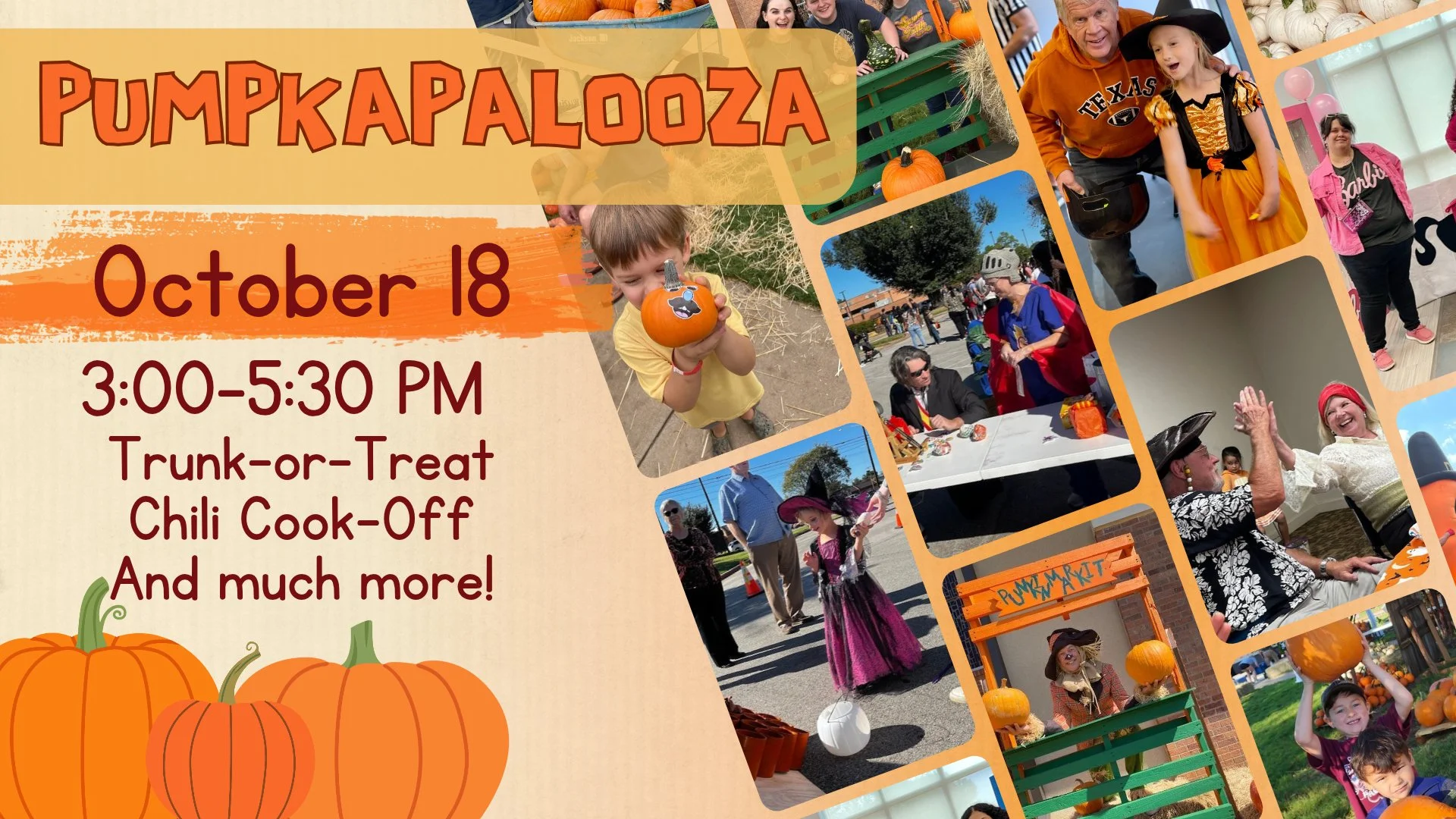 FCC Pumpkin Patch &amp; Pumpkapalooza!