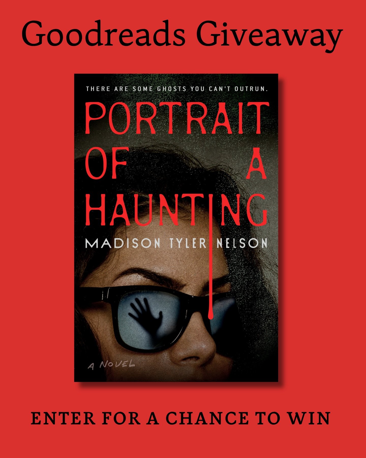 Surprise! Our very first Goodreads giveaway starts today!

From now until May 5th you can enter to win your very own physical copy of Portrait of a Haunting (and they are VERY pretty - believe me!)

Entering is super easy. All you have to do is follo