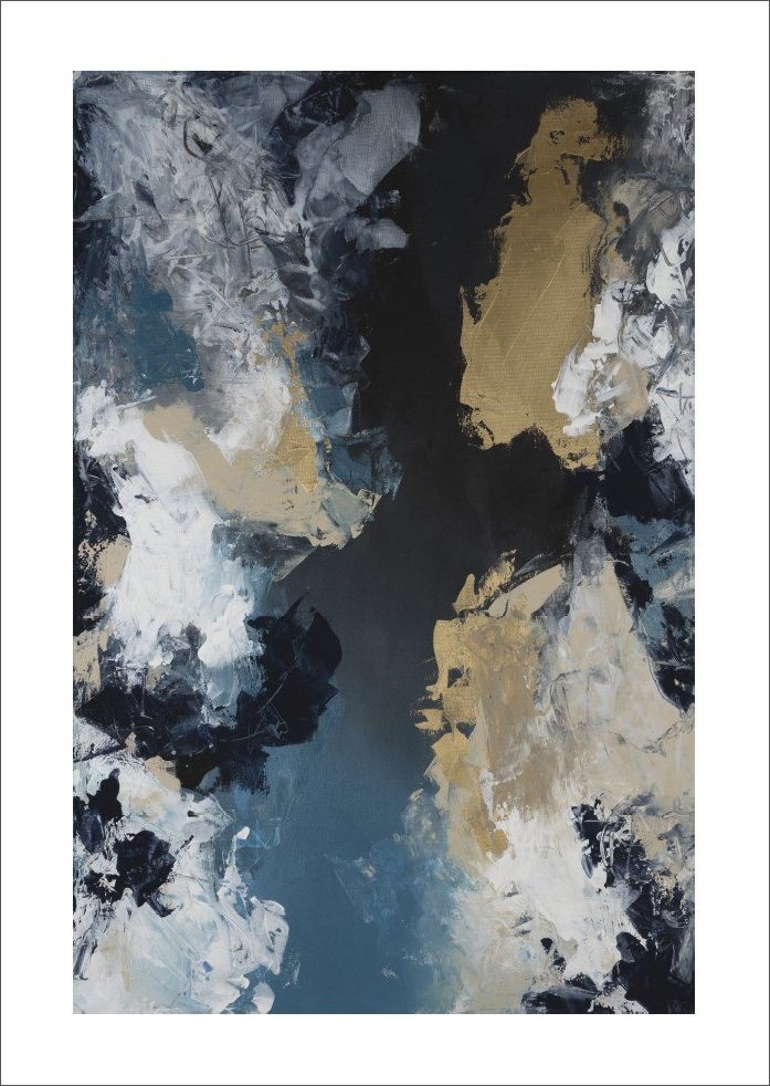 Blue Lagoon - 120/1, PRINT 50, Digitaldruck 240g META Rough Air, 70x50cm oder 60x40cm