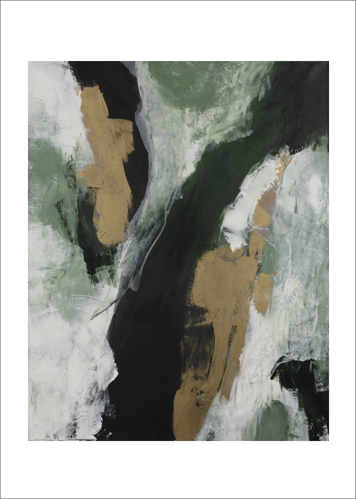 Green Road - 100/1, PRINT 50, Digitaldruck 240g META Rough Air, 70x50cm oder 60x40cm