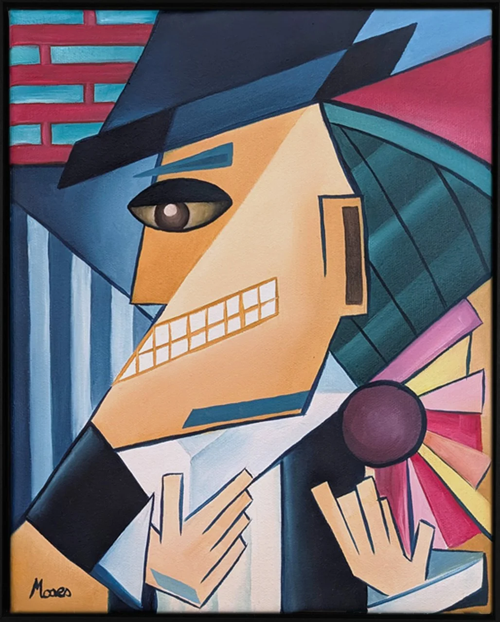 Mr. Joe - Öl auf Leinwand, 30 x 24 cm, 2025
