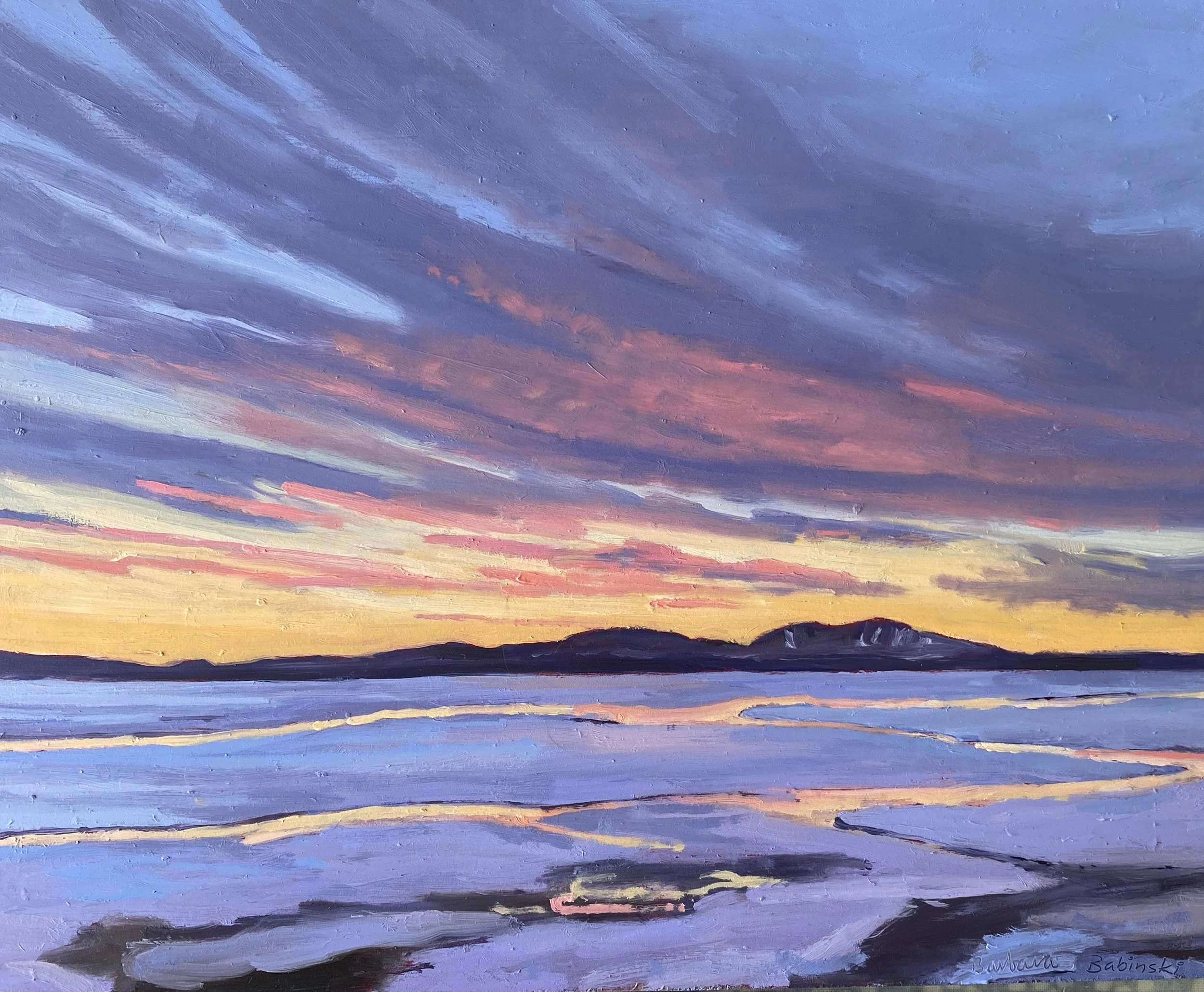 Ice Breaking up On Lac Brome.jpeg