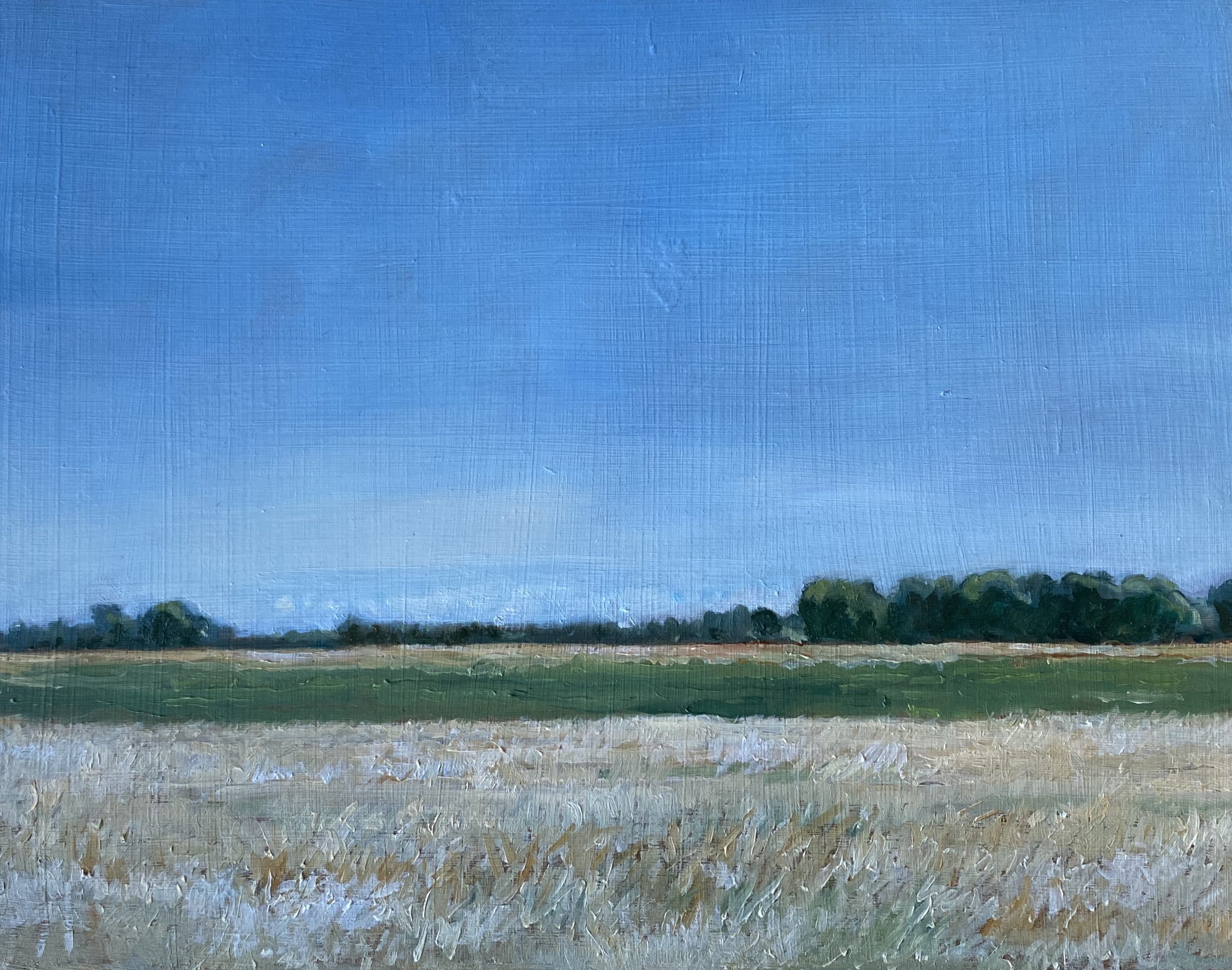 Field Near Dunham
7in x9in oil on panel