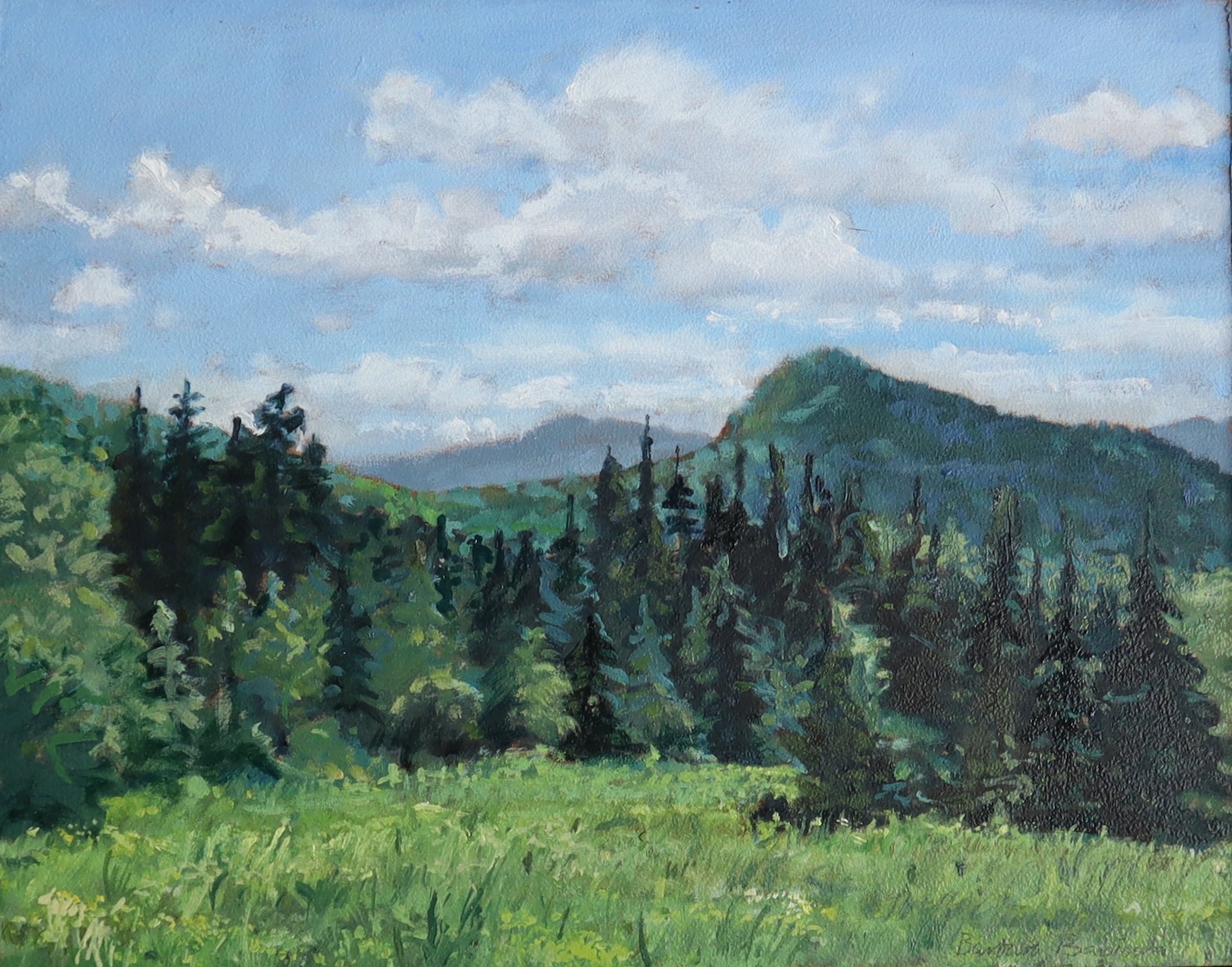 From Owl's Head Road
7in x9in oil on panel SOLD