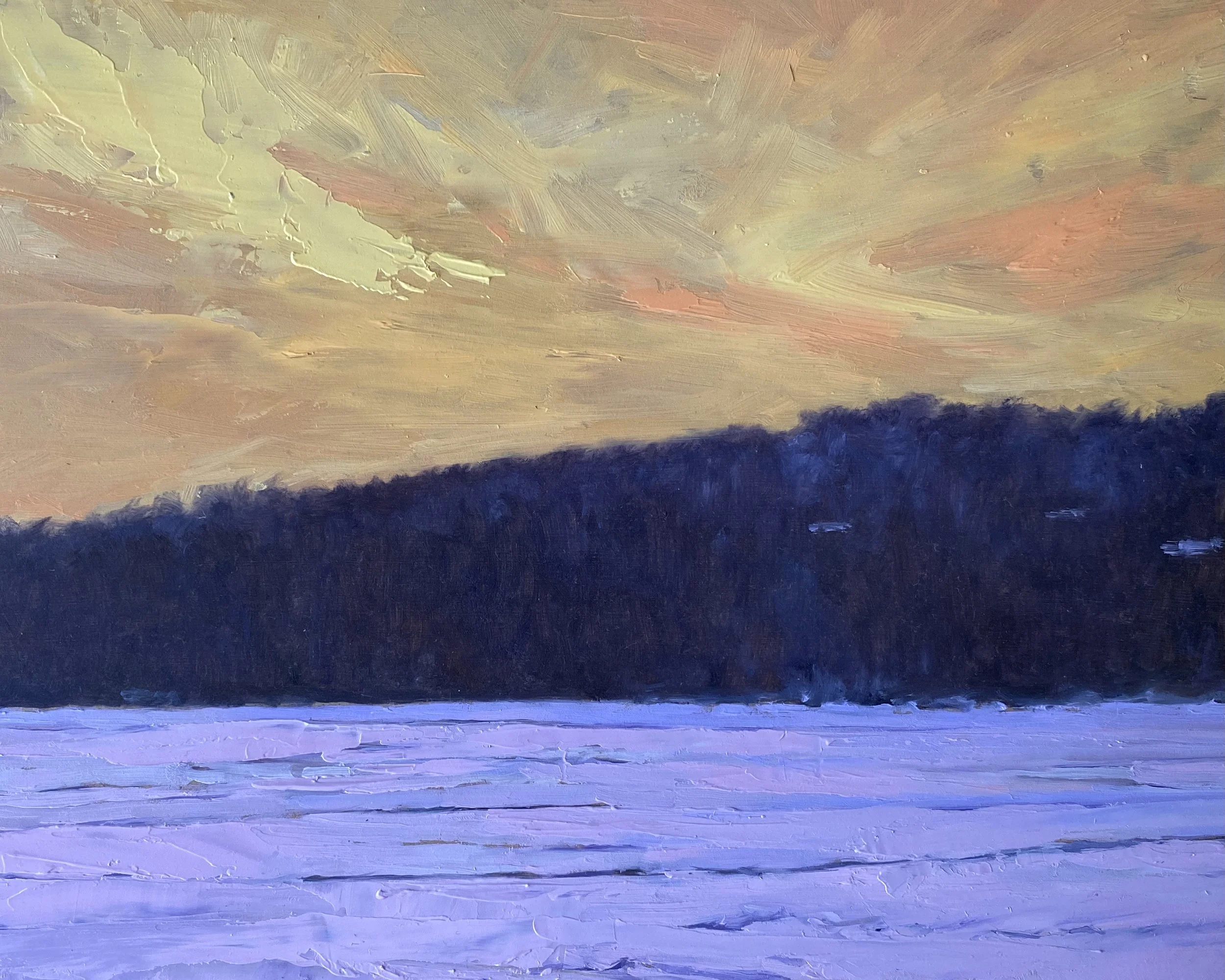 orange sky in Winter over Lac Brome.jpeg