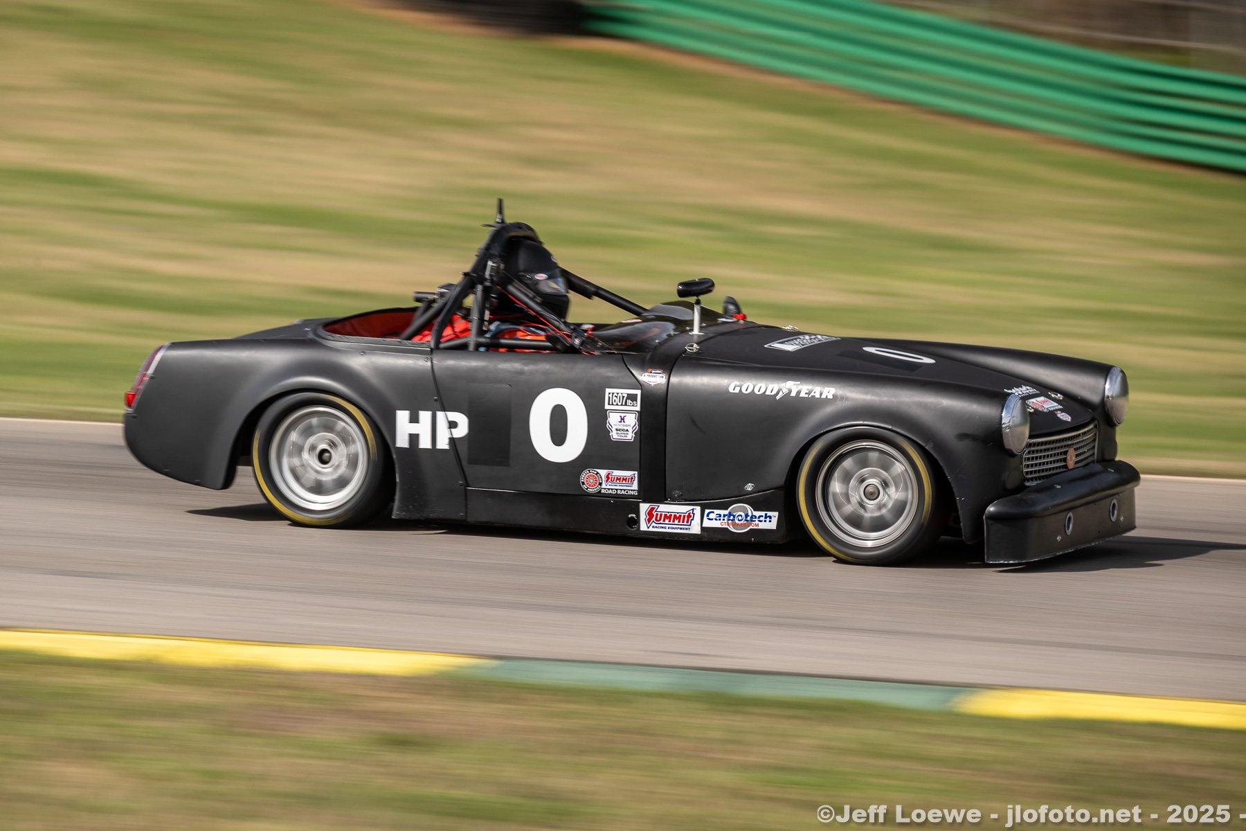 Eric Vickerman MG Midget, 2025 VIR HST. J Loewe photo