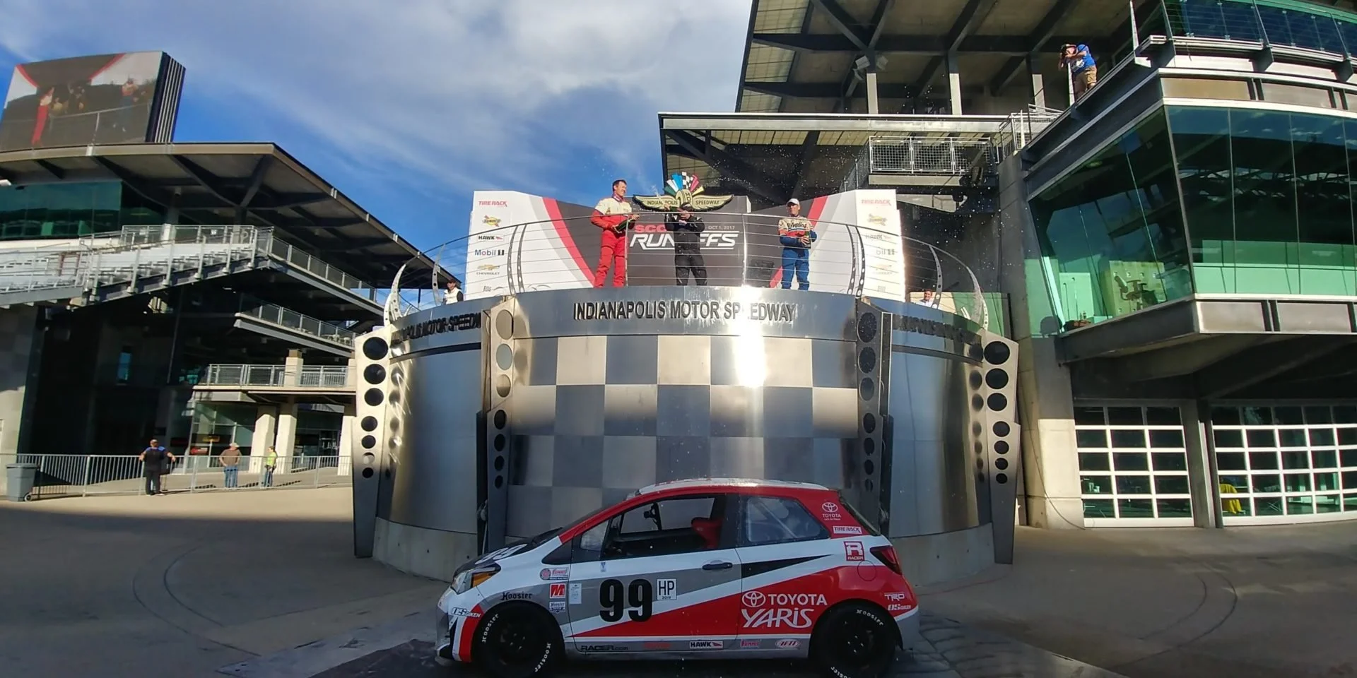 Jason Isley, 2017 H Prod Champion, Toyota Yaris, Indianapolis Motor Speedway