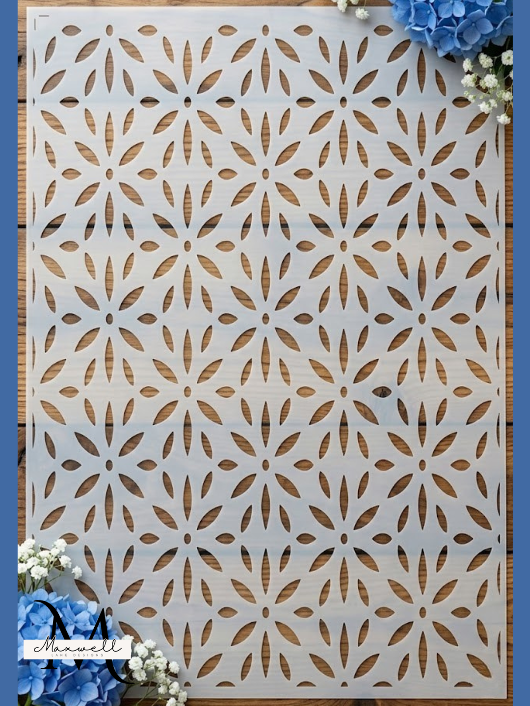 The Modern Mandala Stencil