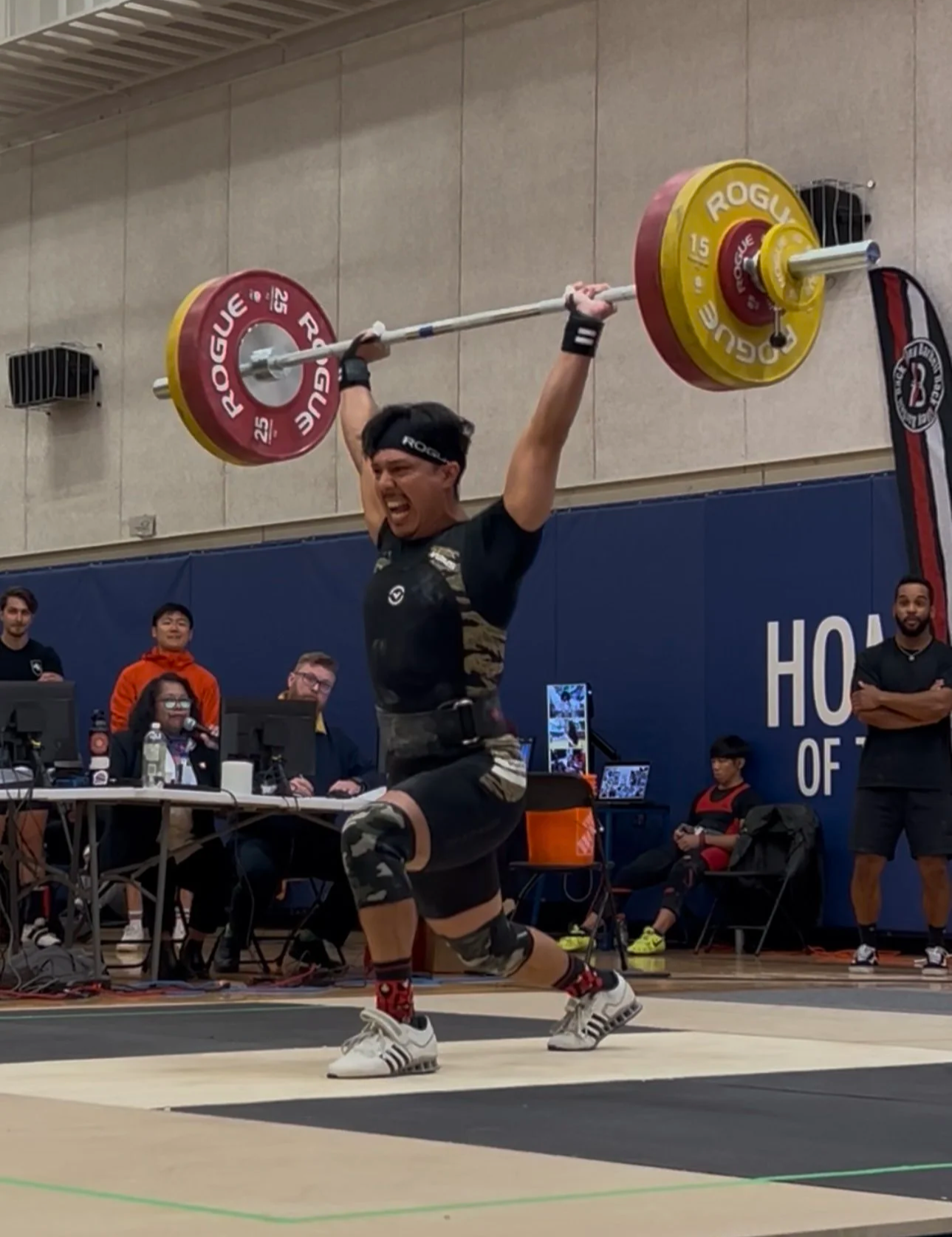 113kg Clean and Jerk at Competition