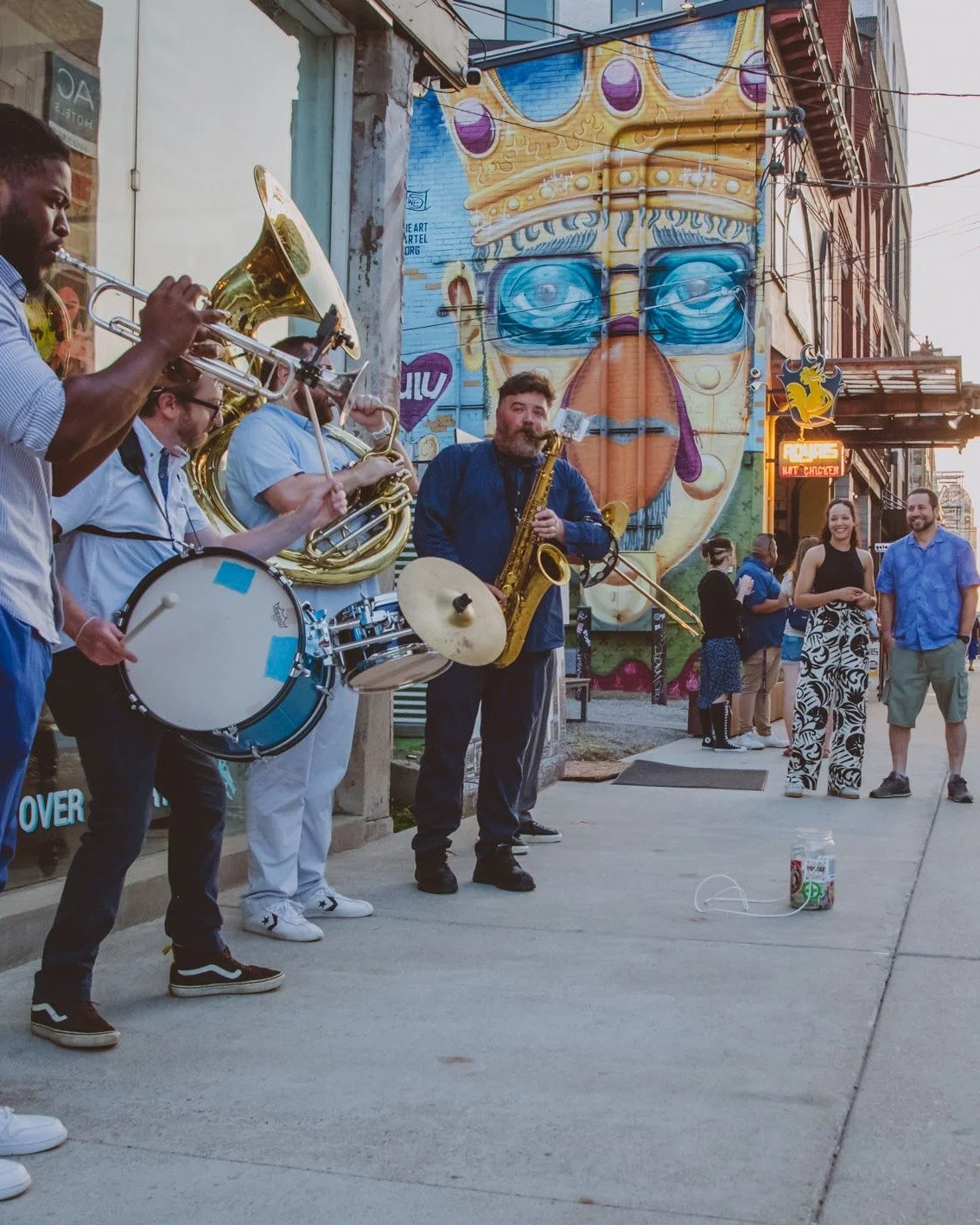 🎺✨ NuLu Nights returns Friday, October 17!

The streets will come alive with music, color, and creativity as @smallbatchbrass brings their funky, New Orleans-inspired sound to E. Market. 🎶Plus, add your mark to our NuLu art wall, explore after-hour