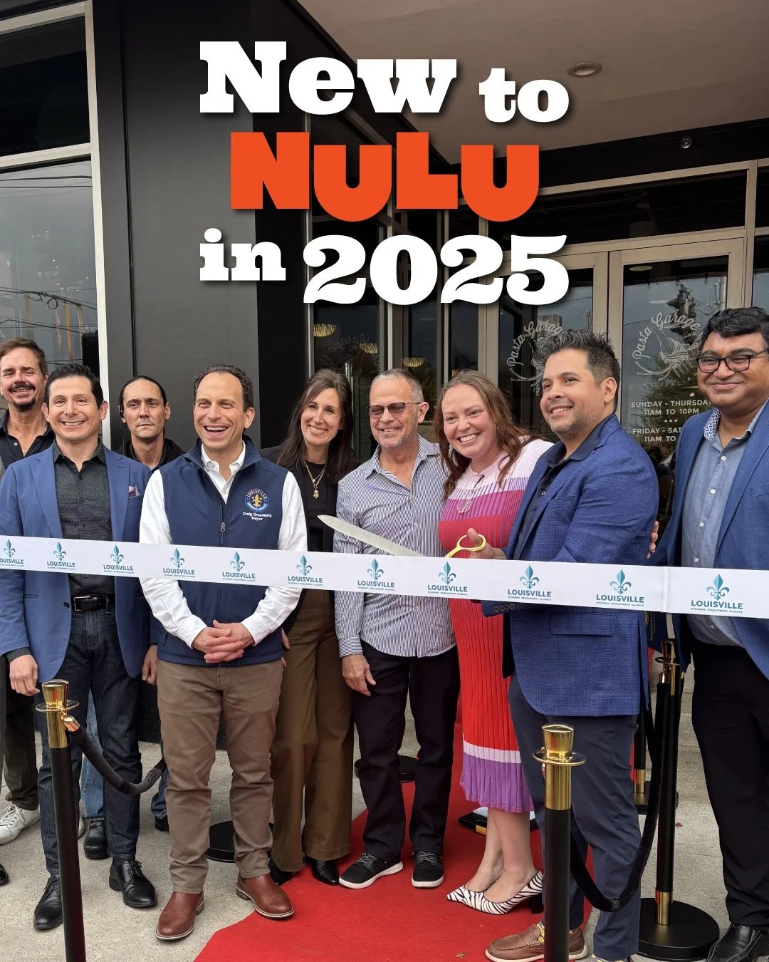 New to NuLu in 2025. ✨ From fresh flavors to new favorites, the neighborhood got even better this year.
Welcome to:

🍸 @janelouisville
🏦 @fifththirdbank
🍽️ @mashuplou 
🍝 @pastagaragenulu
🥤 @jumpstartsmoothies
🌾 @haymarket_lou 
🥃 @provaspirits
