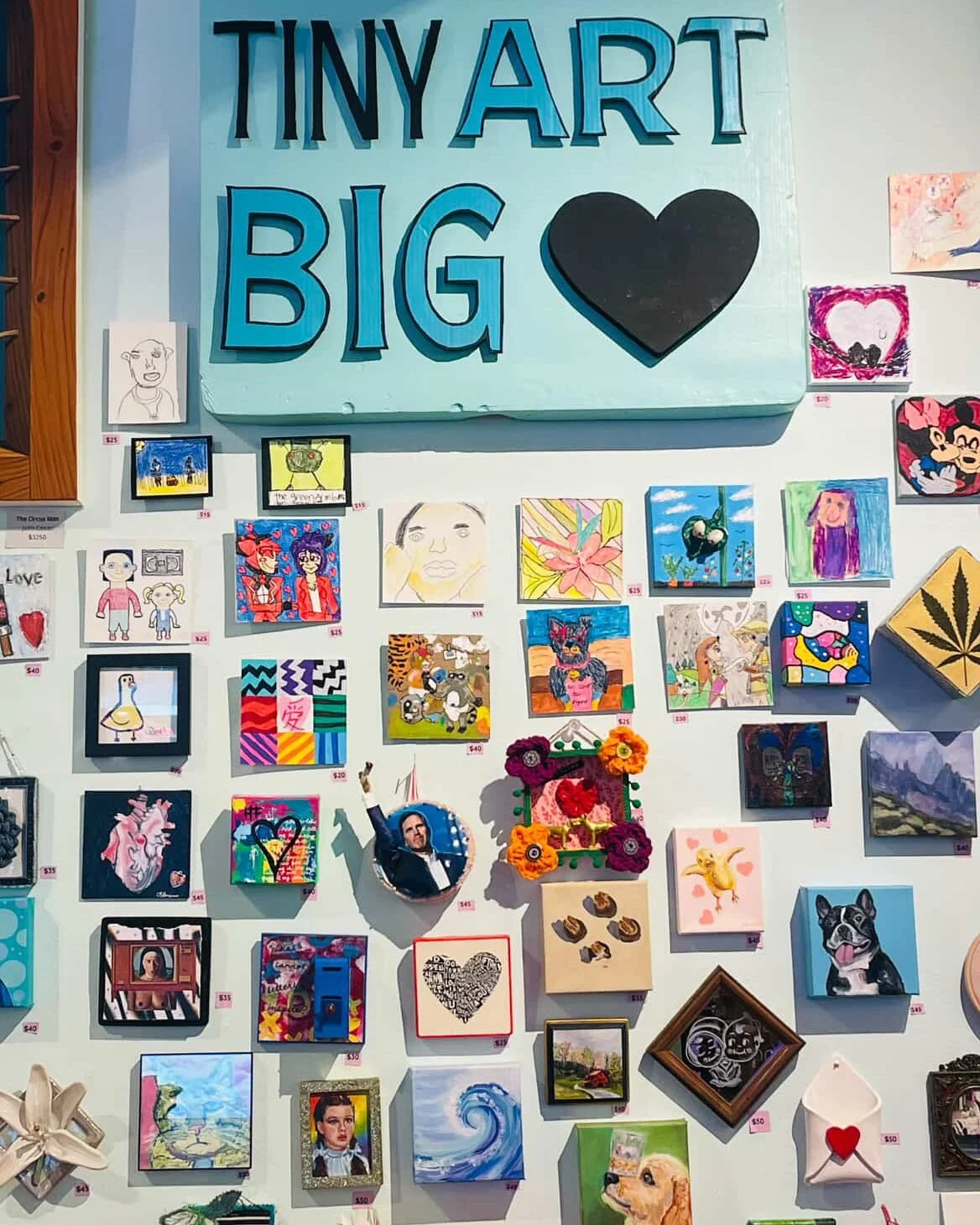 ONE MONTH. TWO OPENINGS. ALL THE FEELS. ✨

February is bringing the art energy to @revelrygallery with not one, but two must-see exhibitions.

💘 Tiny Art, Big Heart returns for its 5th annual Valentine&rsquo;s Day show, featuring 100+ artists and sm