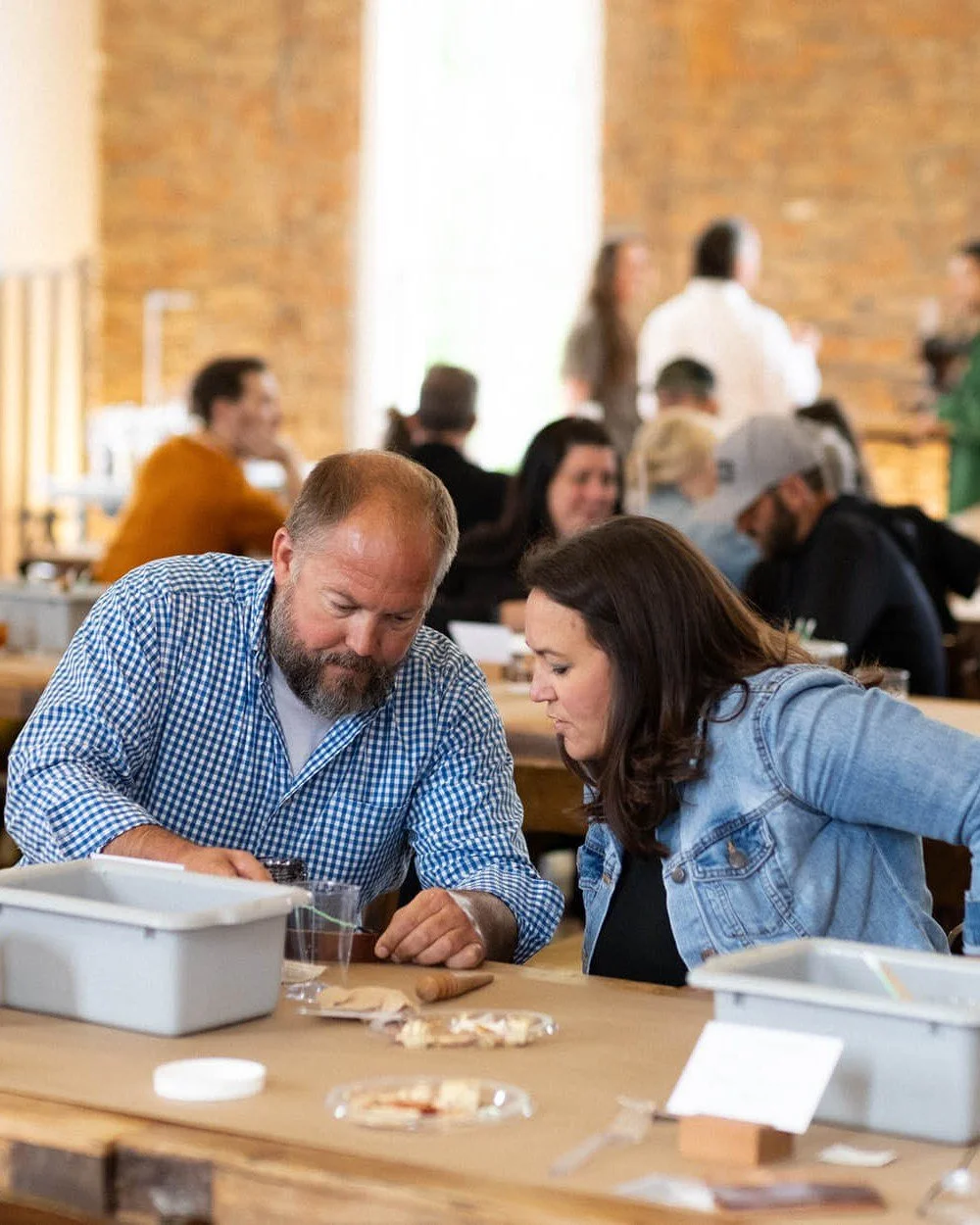 Love is in the details, and the leather. 💘

@claytonandcrume's Annual Valentine&rsquo;s Belt Making Workshop is back at their Louisville Flagship for a fun date night! Craft a custom belt from start to finish with expert guidance, sip a Maker&rsquo;