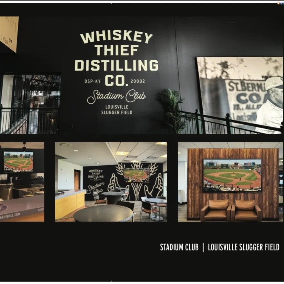 From NuLu to the ballpark, Louisville knows how to do it right! 🏟️🥃 @whiskeythiefdistilling is teaming up with the @louisvillebats to bring bourbon straight to home plate with the all-new Whiskey Thief Backstop and Stadium Club. Think speakeasy vib