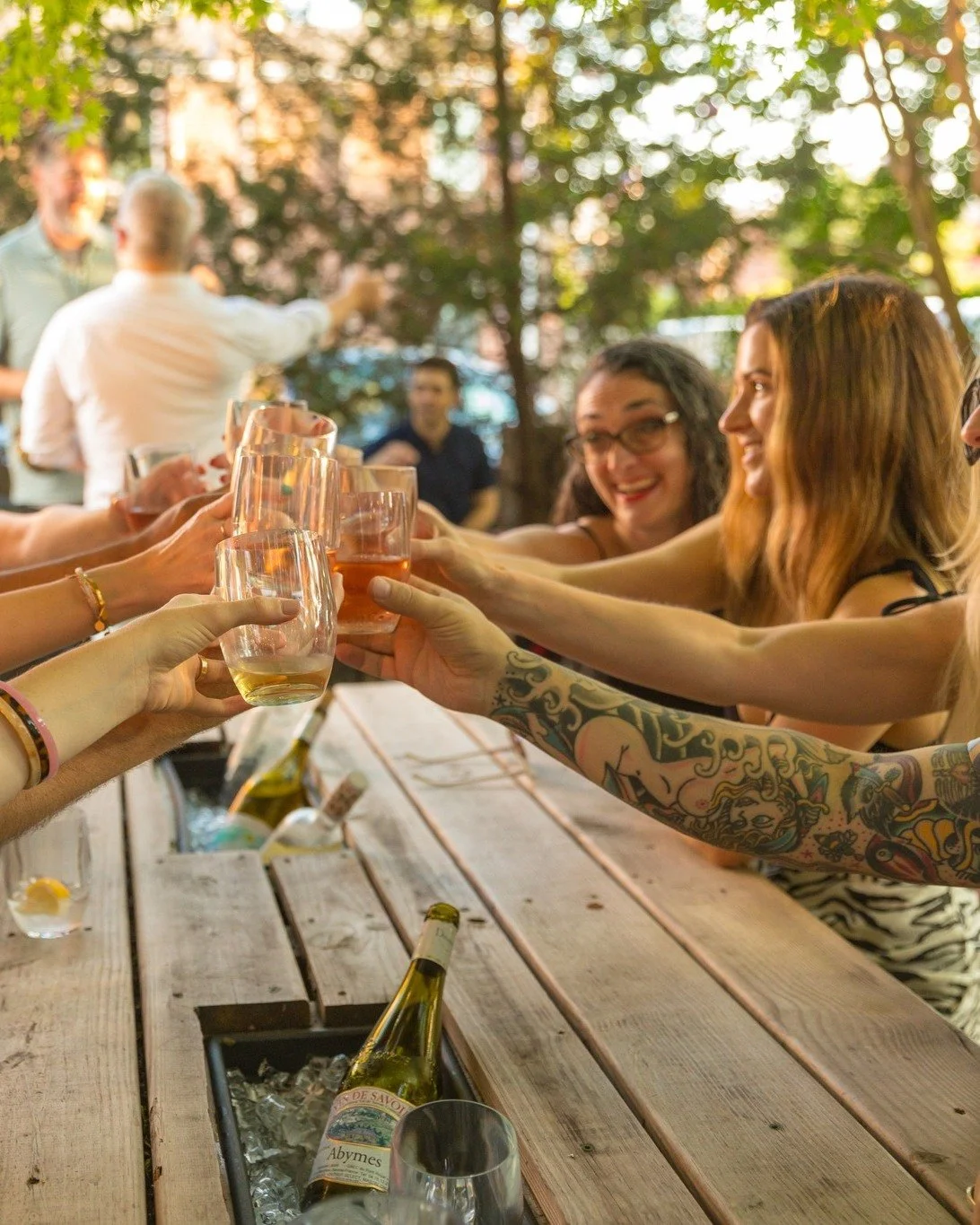 Bacchanal is back! 🍷 Join @nouvellewine on Sunday, April 19 at 1PM for the annual patio opening party, a.k.a. your official welcome to patio season!

🌮 Bites from Taqueria Aguila
🎶 Live Brazilian grooves from Brazukas
🍾 And something BIG... a 6L 