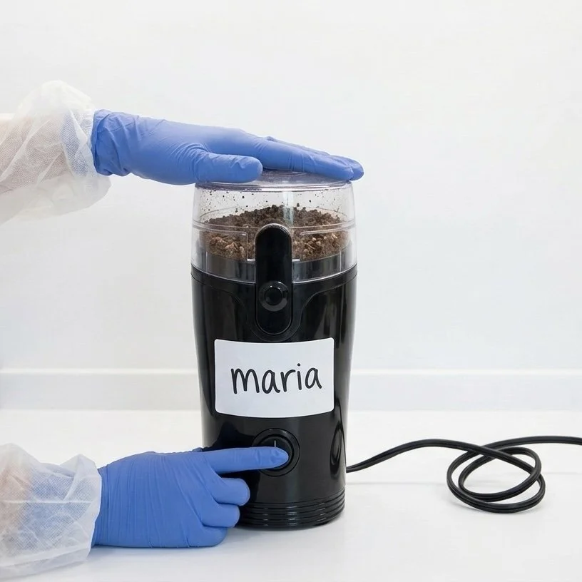 Step 8: Fine Powder Grinding 