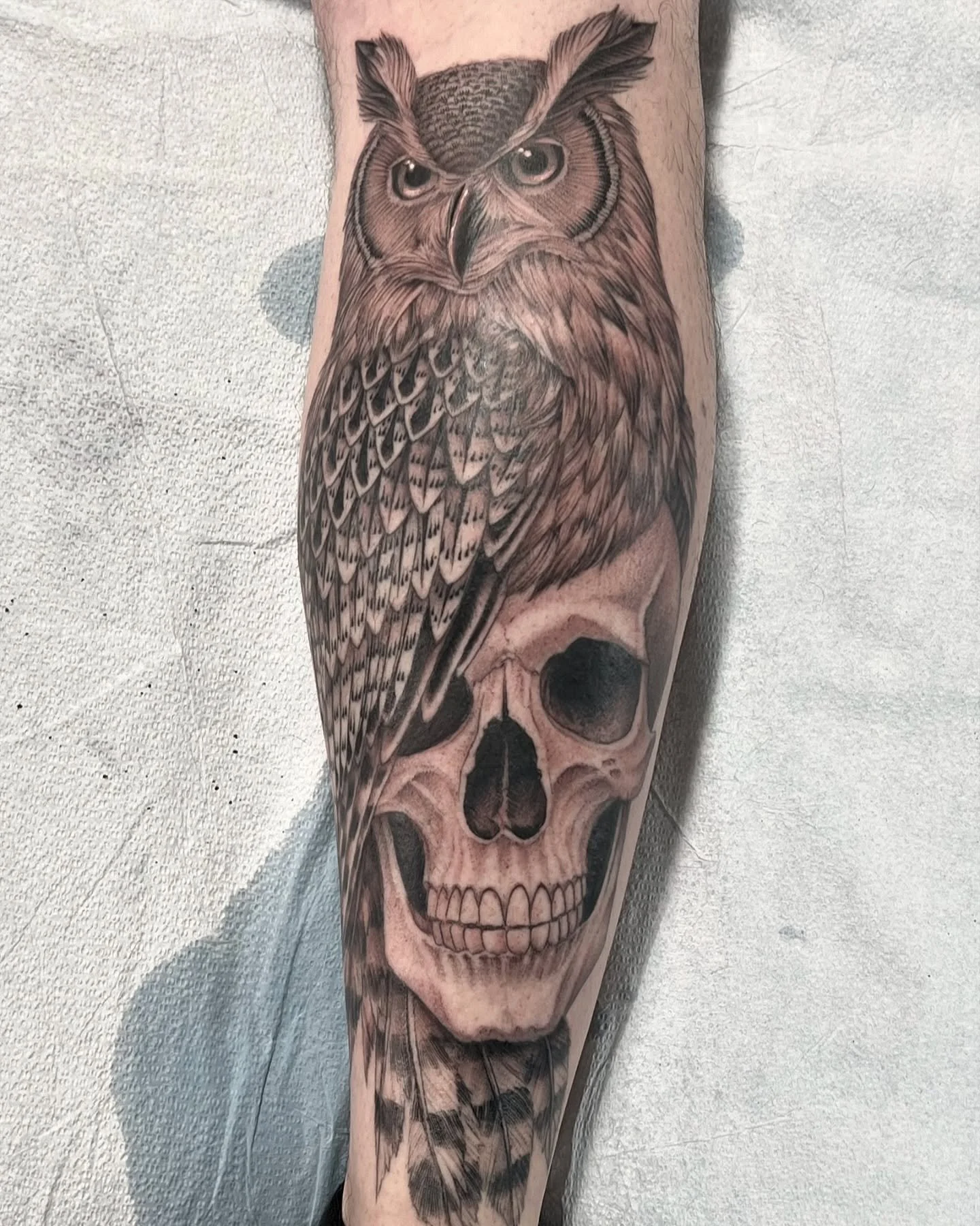 @rex.tattoos crushed this one! He&rsquo;s booking for February-April. Hit him up directly or click the link in the bio for appointments!