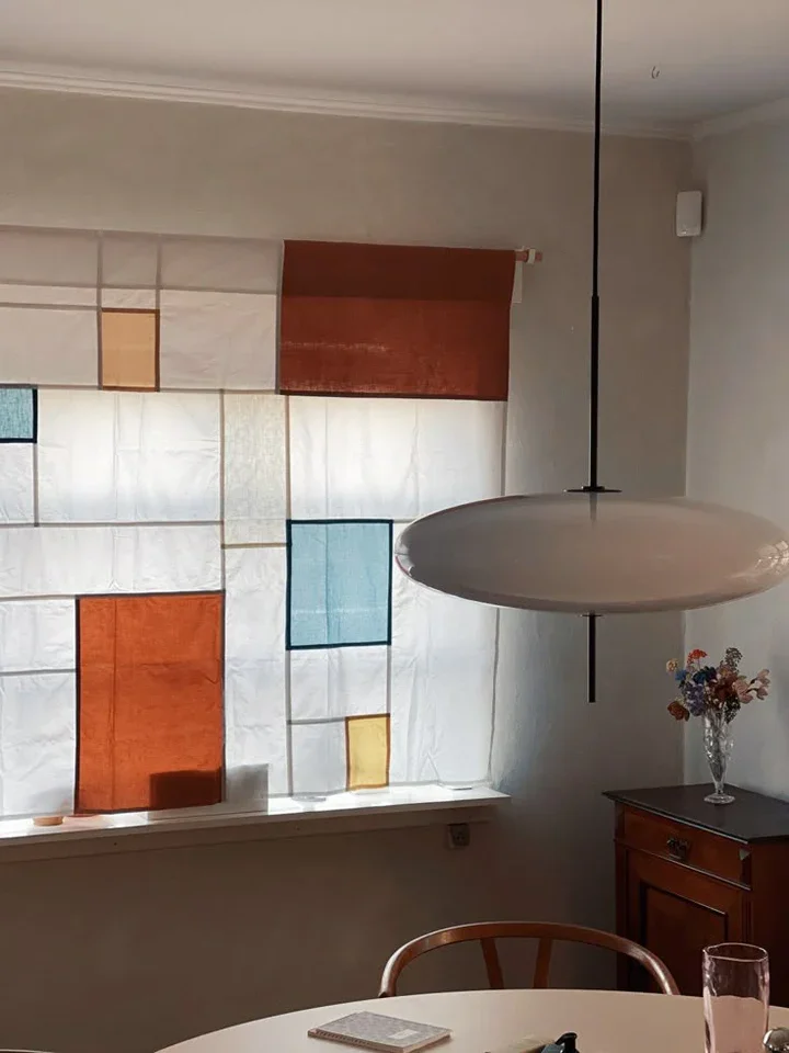 Upcycled: Pojagi Curtains