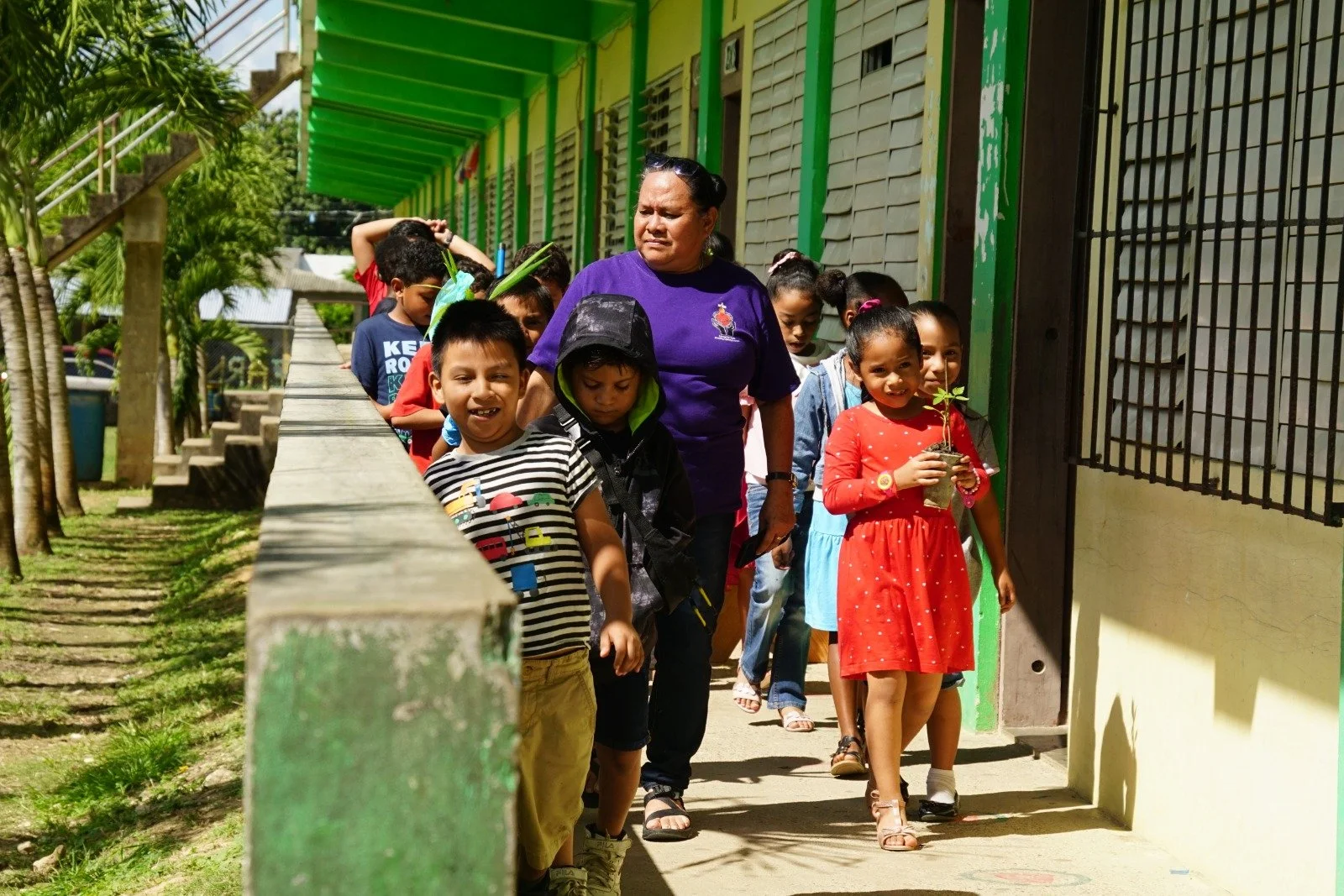 Planting Seeds of Service and Respect — Santa Elena Primary School