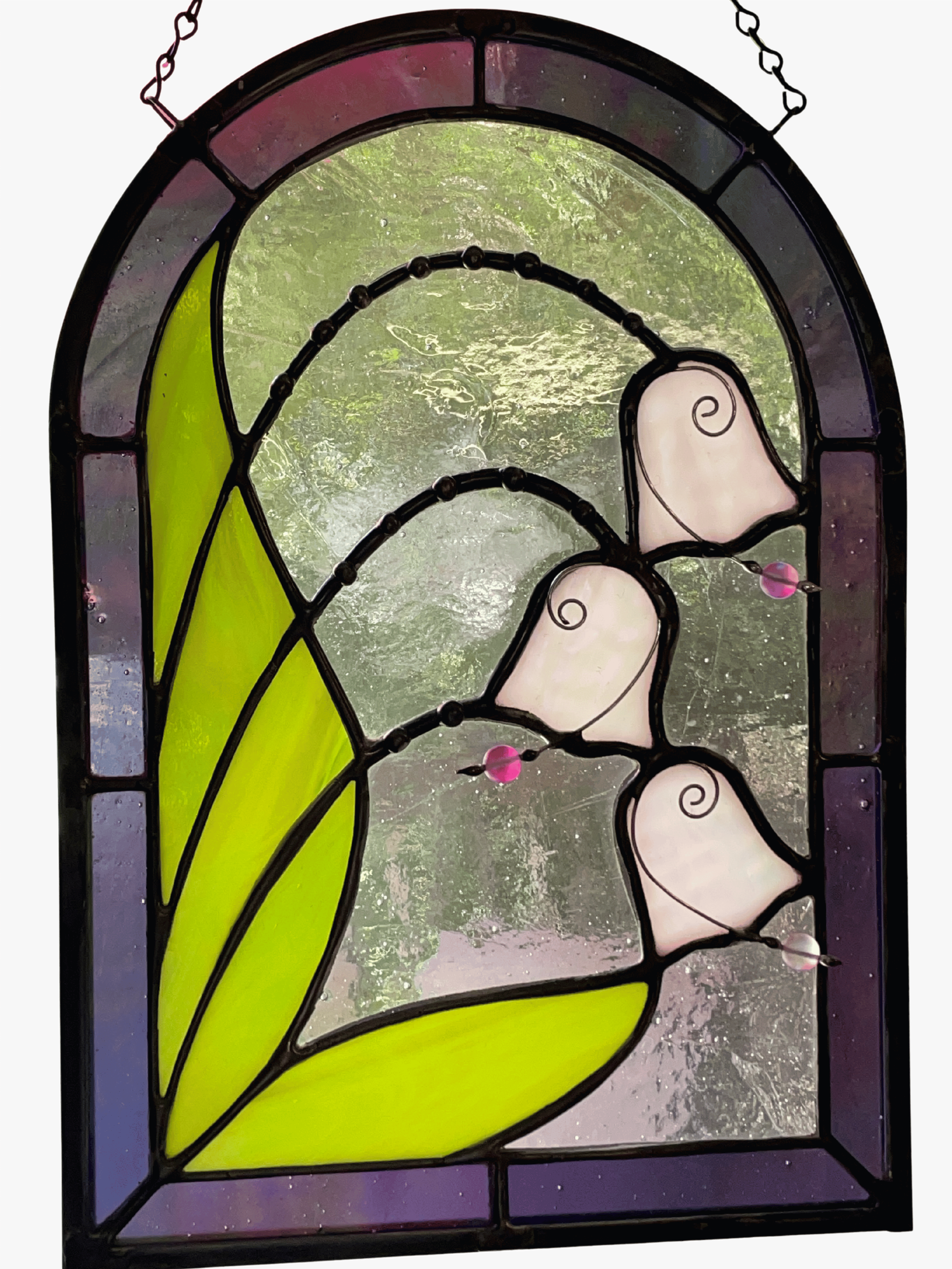 Small Lily of the Valley Suncatcher
