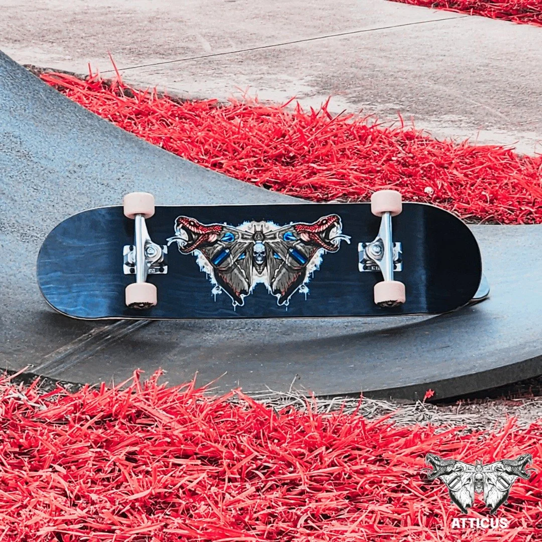 #atticusskateboards #skateboard #skateboarding #skatepark #smallbusiness #brand