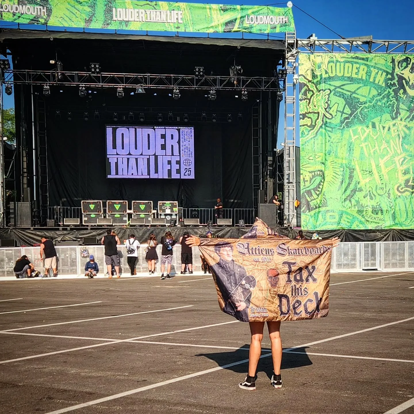 @@louderthanlifefest #louderthanlife #music #metalmusic #skateboard