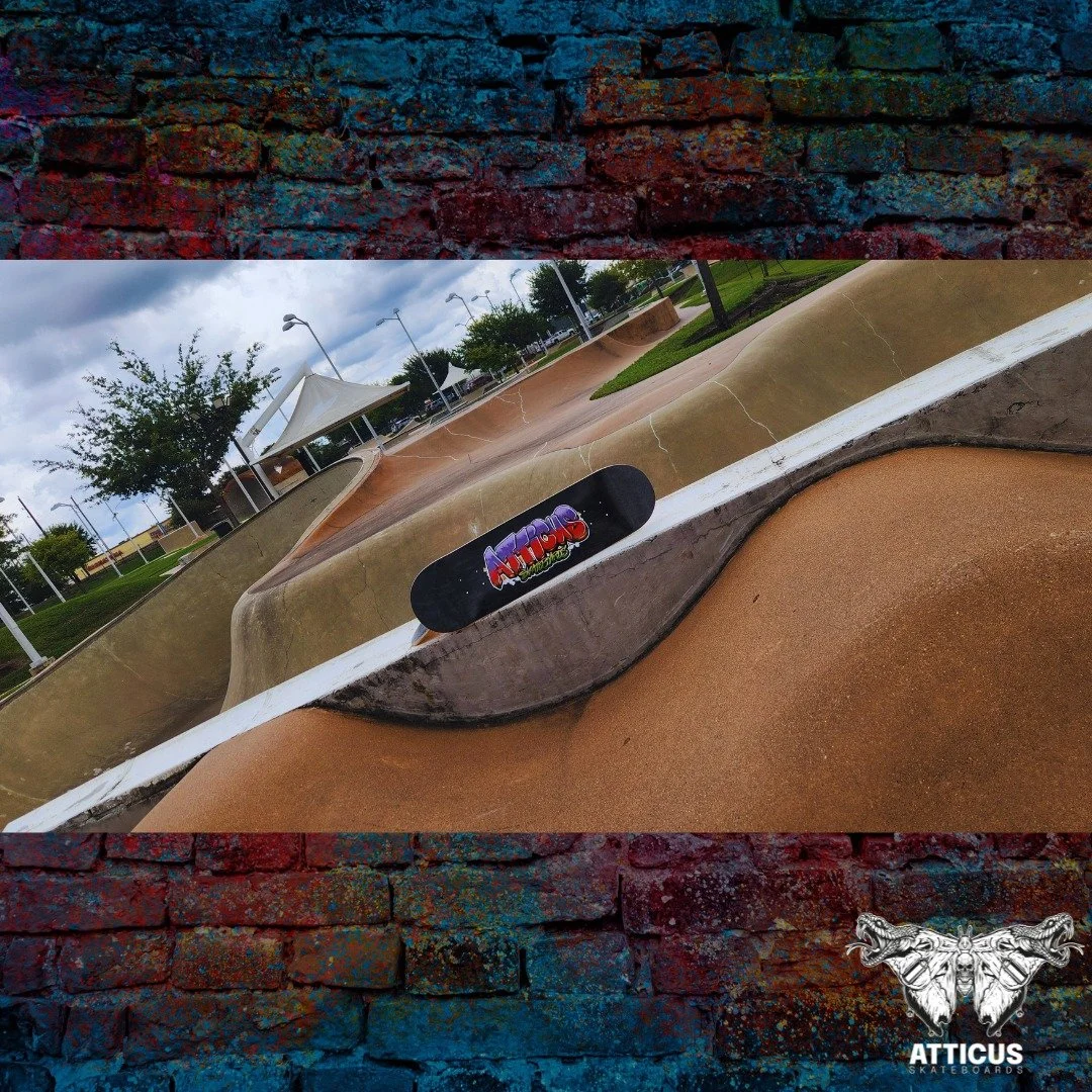 #atticusskateboards #skateboard #skateboarding #brand #skatepark #houston