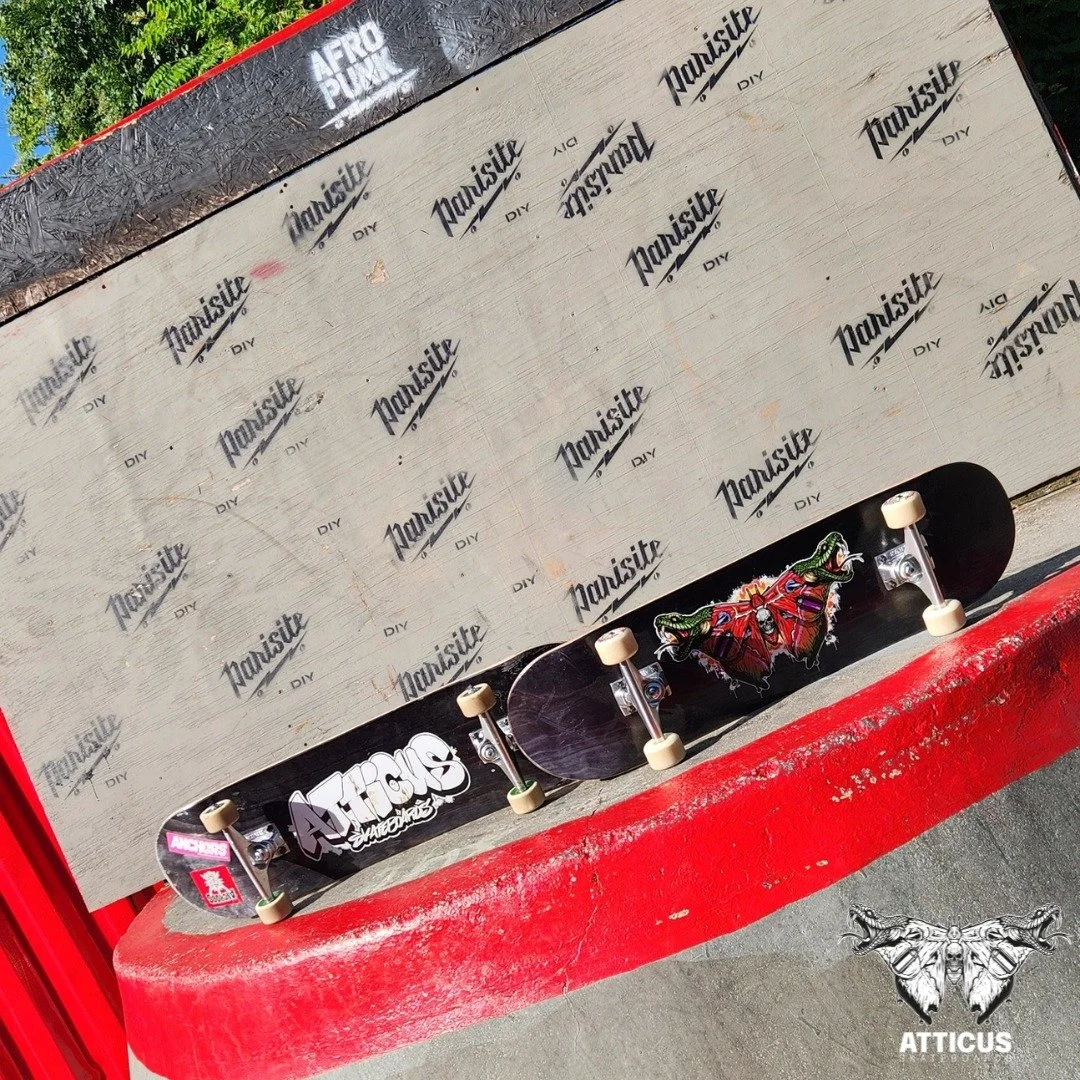 #skateboard #atticusskateboards #skateboarding #parasiteskatepark #nola #neworleans #brand