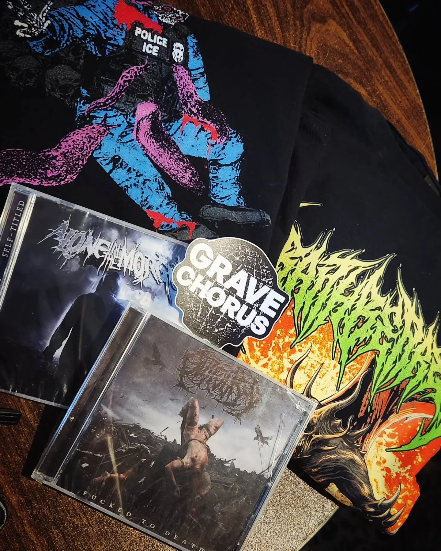 Support local music 🎶 🖤 @slugbleed @wraithbearer @gutfuckedfldm @aitmband @officialexorcism

#MobileALMusic
#GulfCoastMusic
#SupportLocalMusic
#LocalMusicScene
#LiveMusicMobile