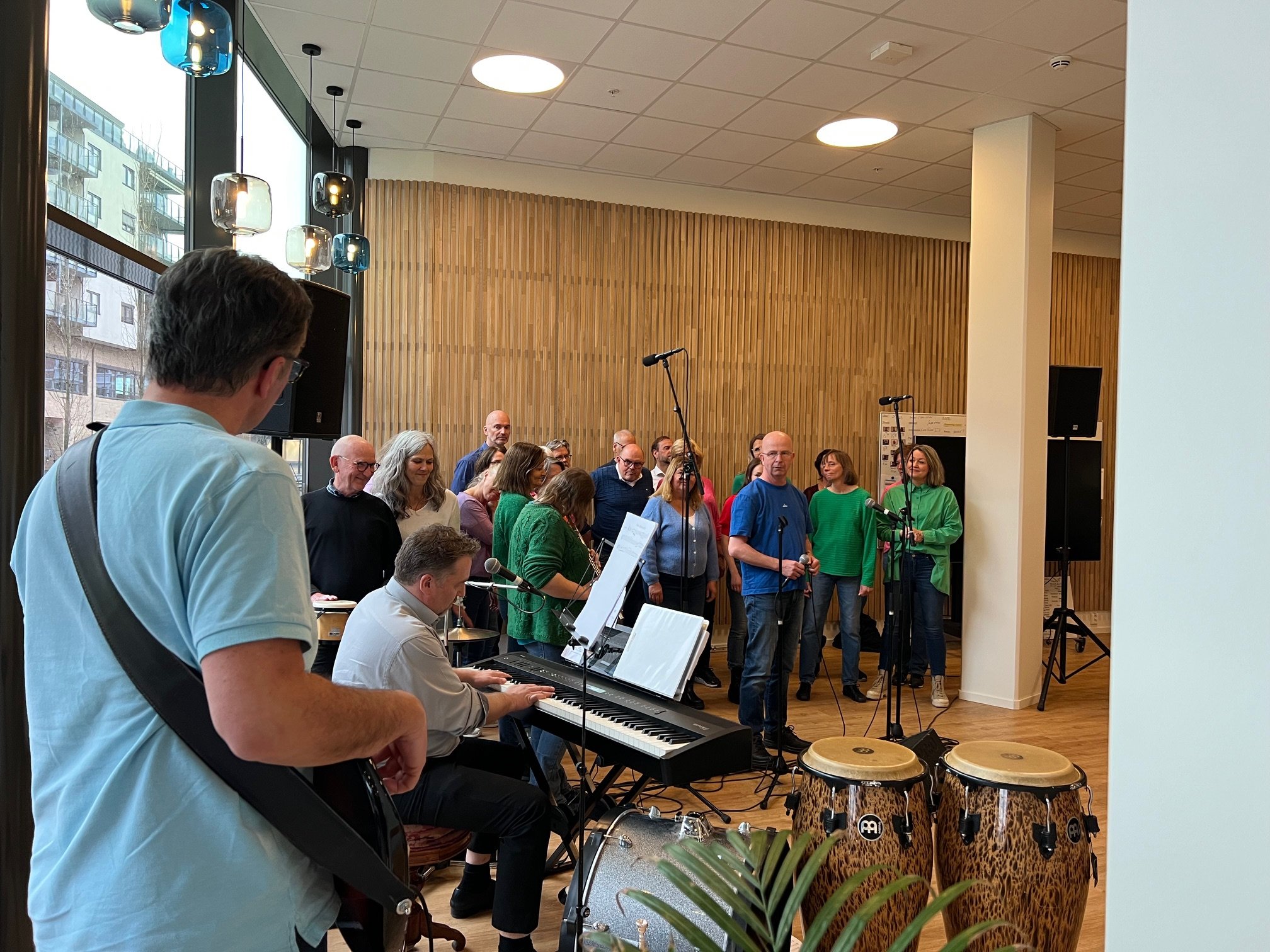 Konsert på Fontenehuset