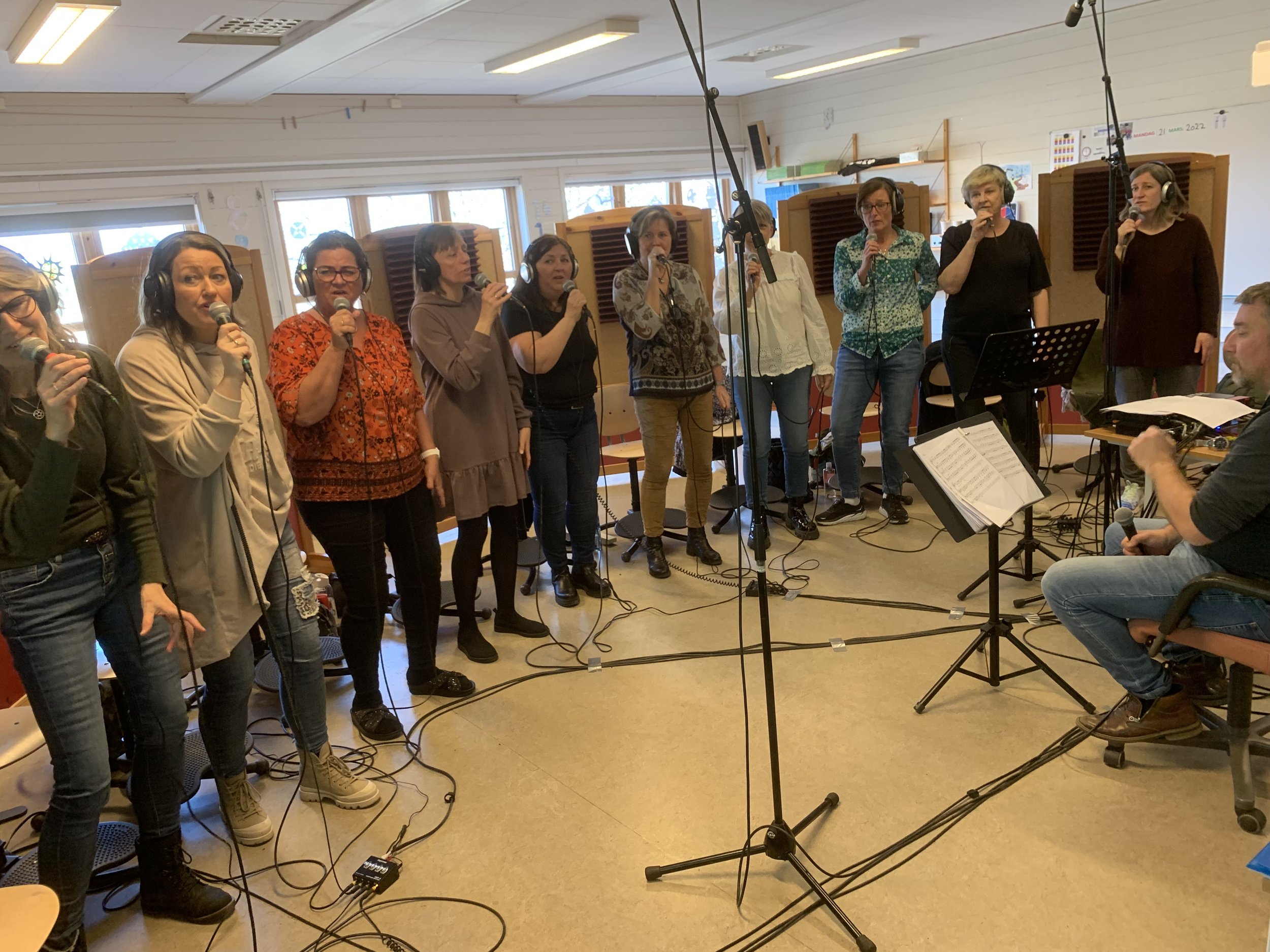 Plateinnspilling med konsentrerte alter