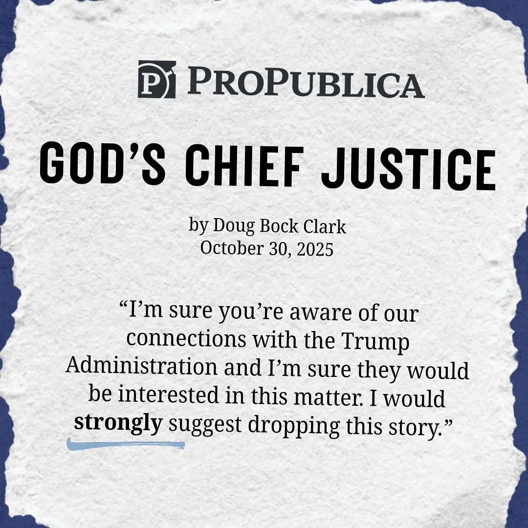 ICYMI: Last week, the NCGOP threatened a reporter who asked questions about the conduct of a public official, implying that governmental retaliation could follow. 

When institutions threaten journalists for doing their jobs, it sends a chilling mess