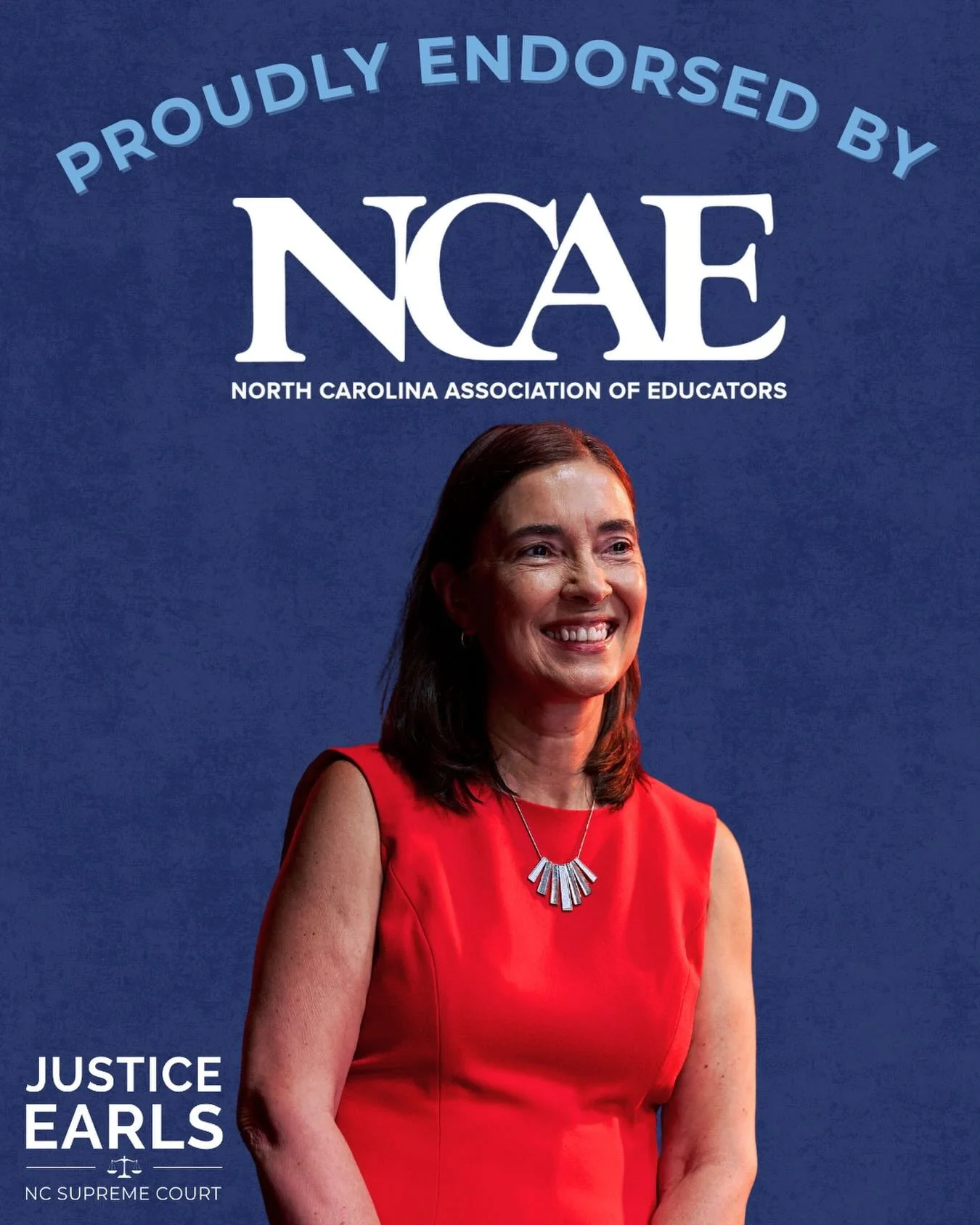 I am grateful to the North Carolina Association of Educators for endorsing me for re-election to the North Carolina Supreme Court. Public school teachers and administrators are doing a tremendous job under very challenging circumstances, and they oft