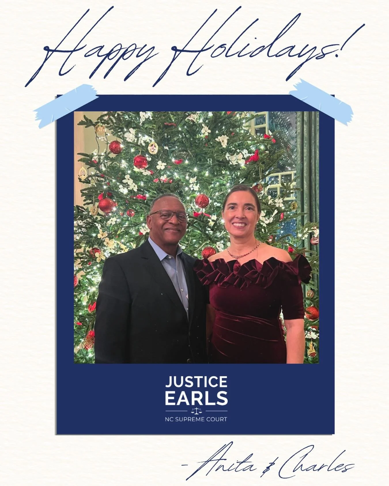 Happy Holidays from me and Charles! I hope this holiday season brings you joy and peace. Whatever our beliefs, whatever our circumstances, we all can take time to extend the small kindnesses that recognize our common humanity. That&rsquo;s what the s